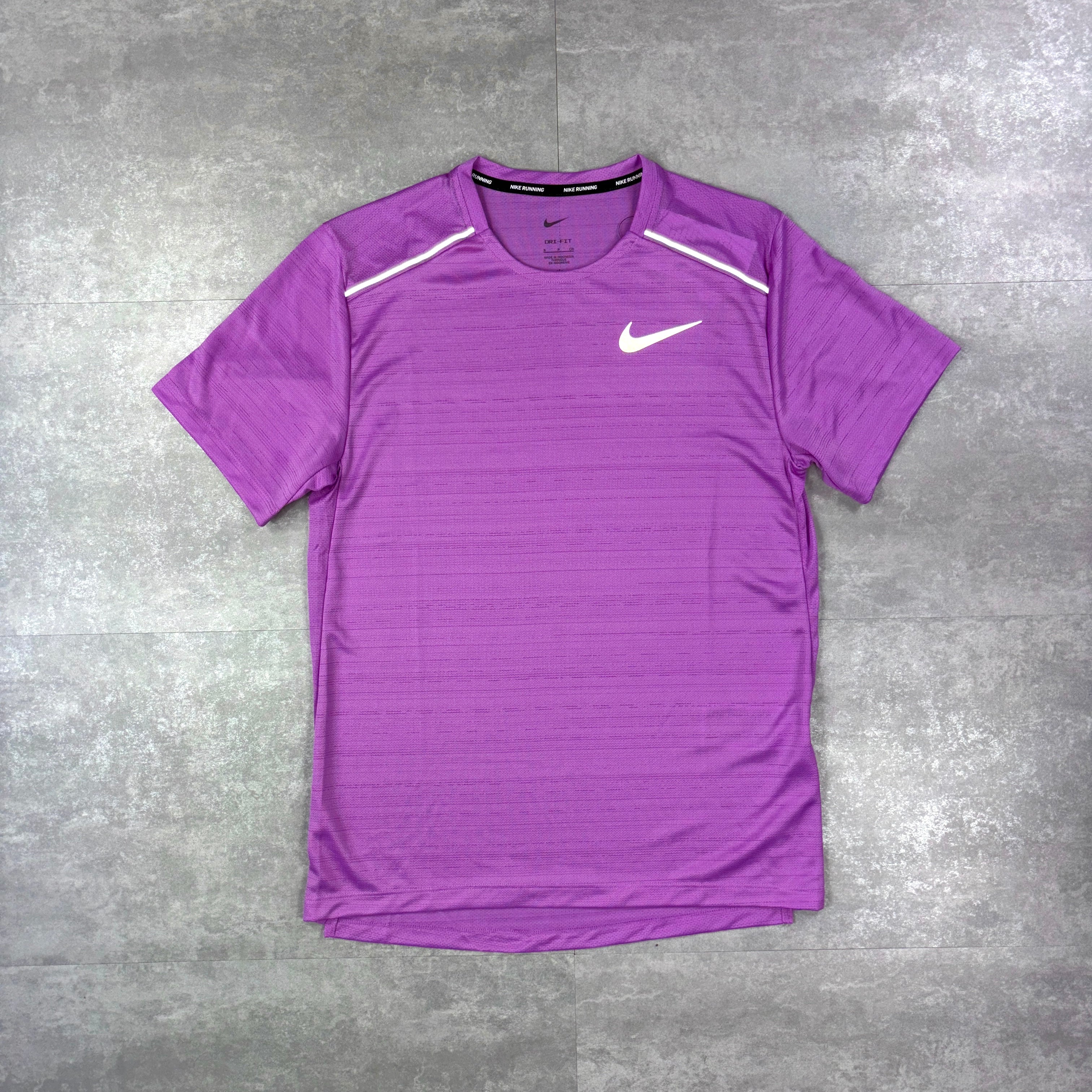 Nike Miler 1.0 Lilac & Black Flex Strides Shorts Set