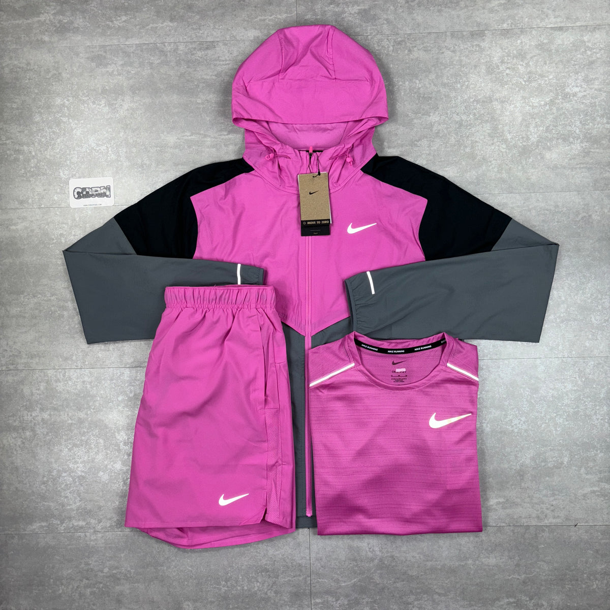 Pink Nike Swoosh Oversized Purple Tracksuit Nike Playful Pink UV