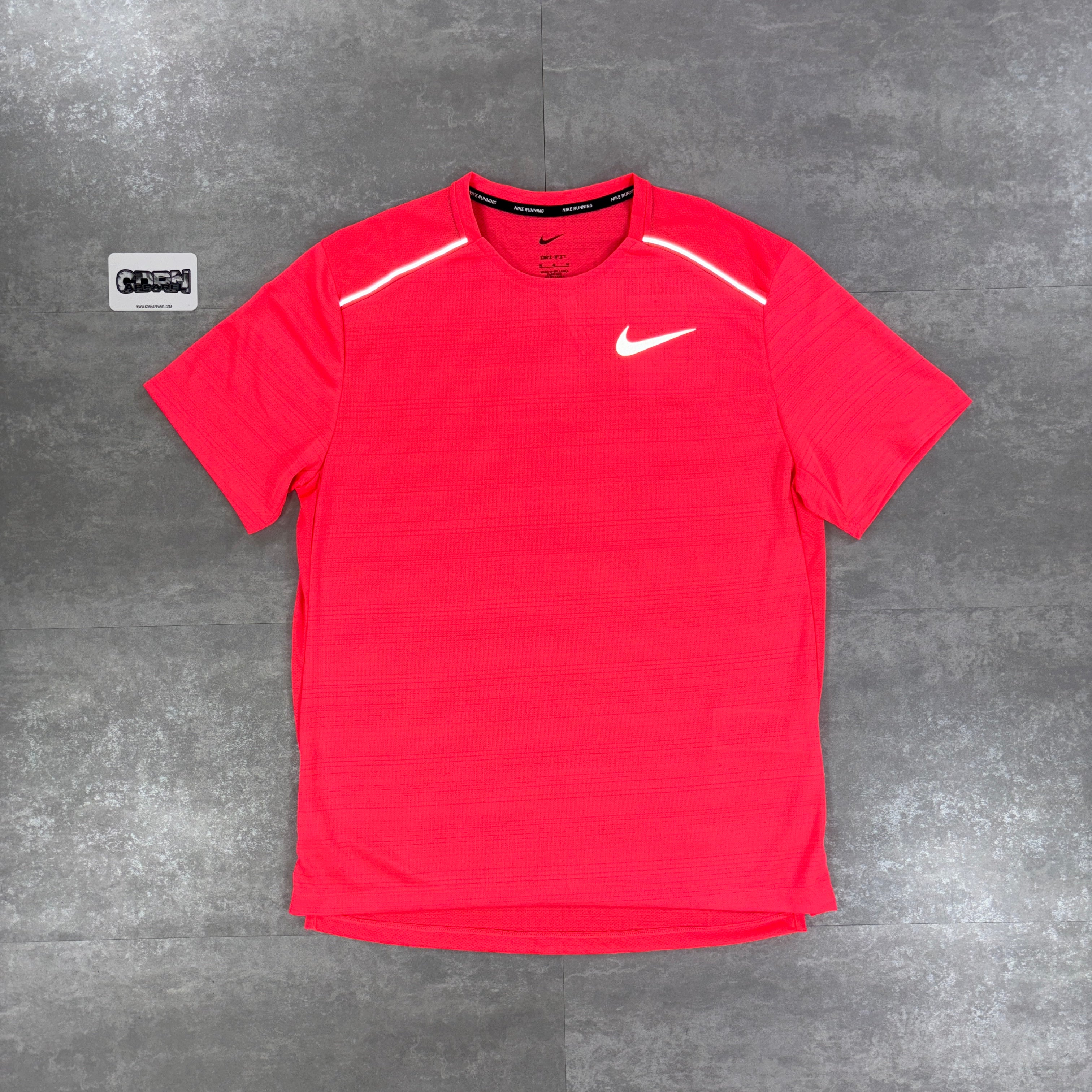 Nike Miler 1.0 T-Shirt - Hot Punch