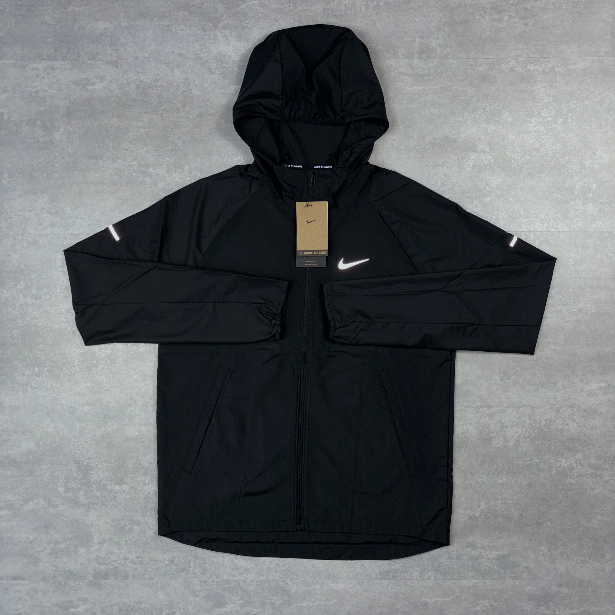 Nike Miler Repel Windbreaker - Black