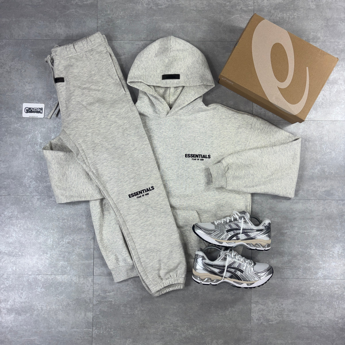 Essentials Pants SS22 - Light Oatmeal