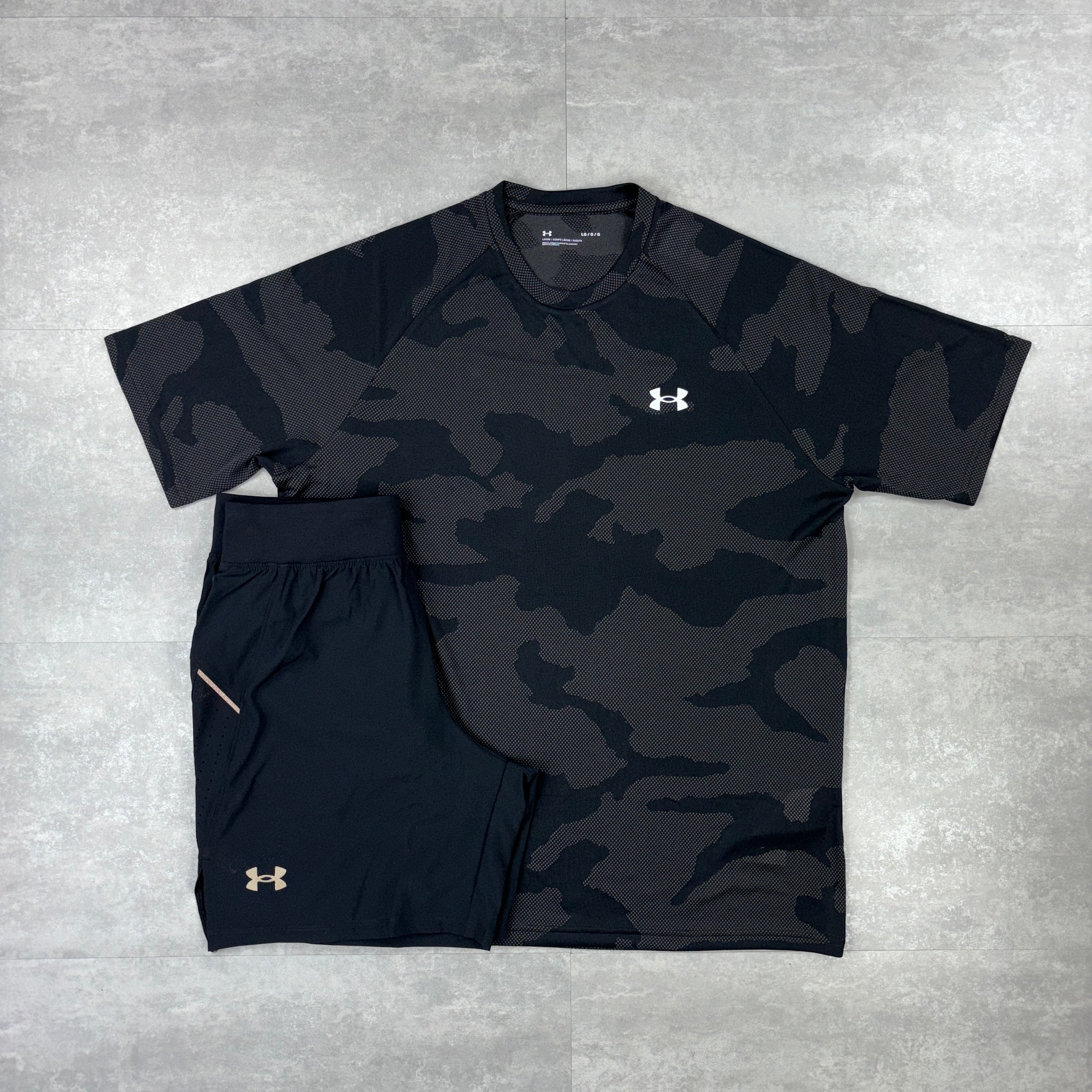 Under Armour Camo T-shirt - Black