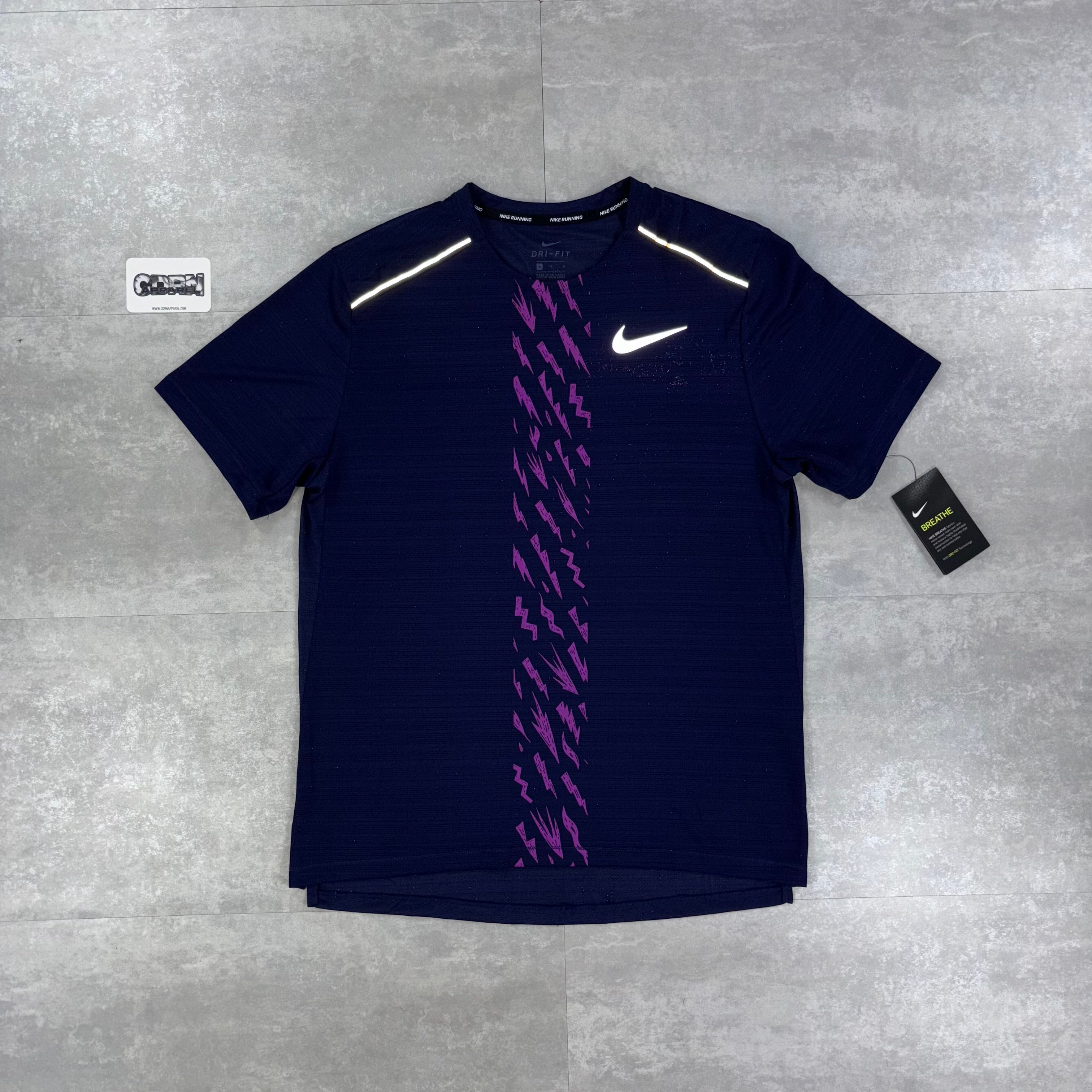 Nike Miler Purple Bolt & Purple Bolt Challenger Pants