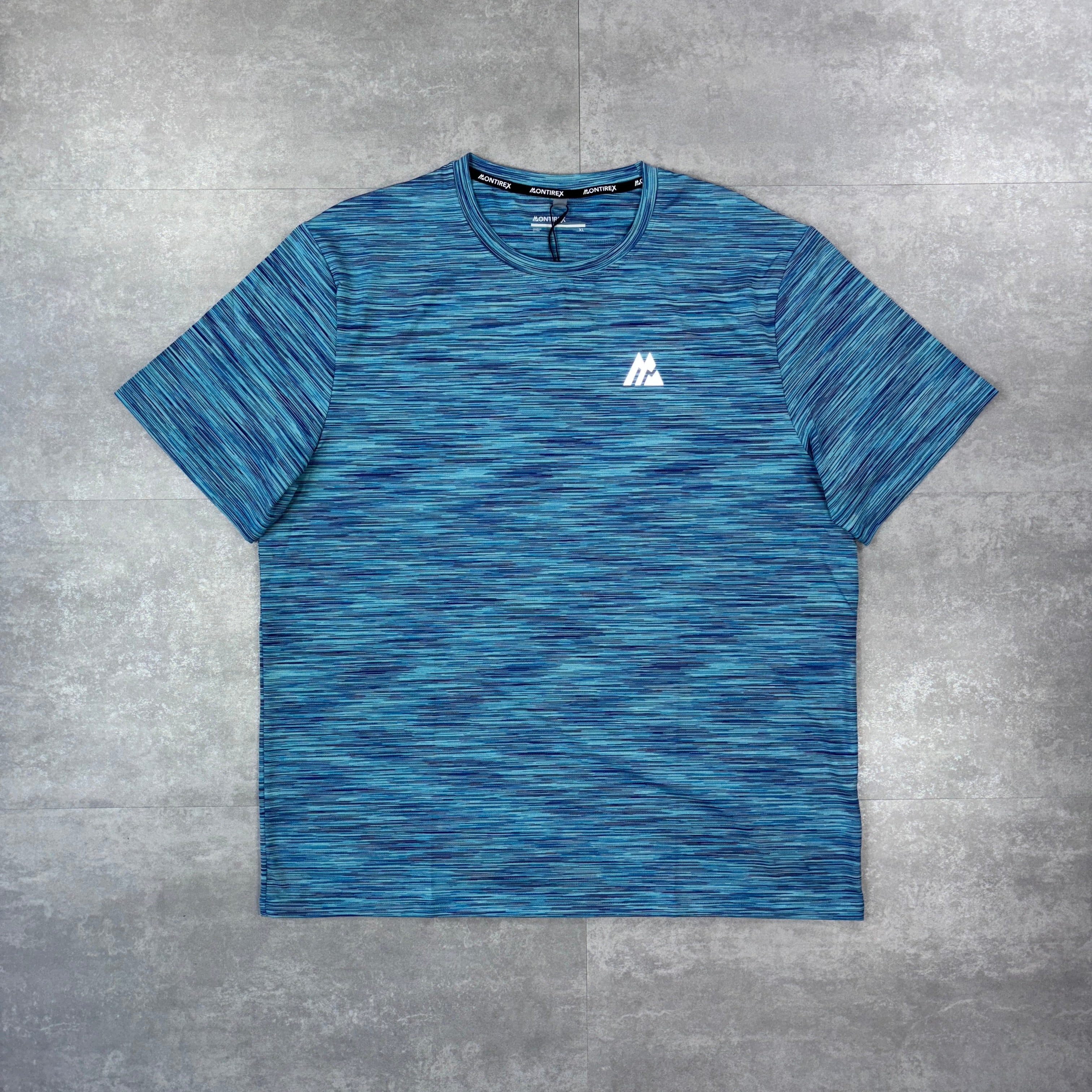 Montirex Trail 2.0 T-Shirt - Neon Blue