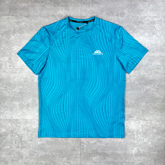 Trailberg Sky Blue Vertex Tee & Vertex Shorts