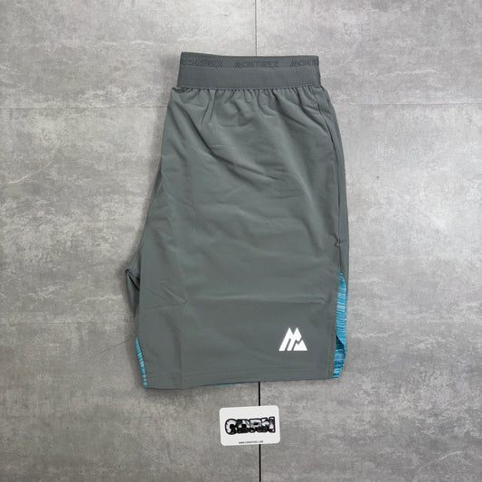 Montirex Trail Panel 2.0 Shorts - Sky Blue/Grey