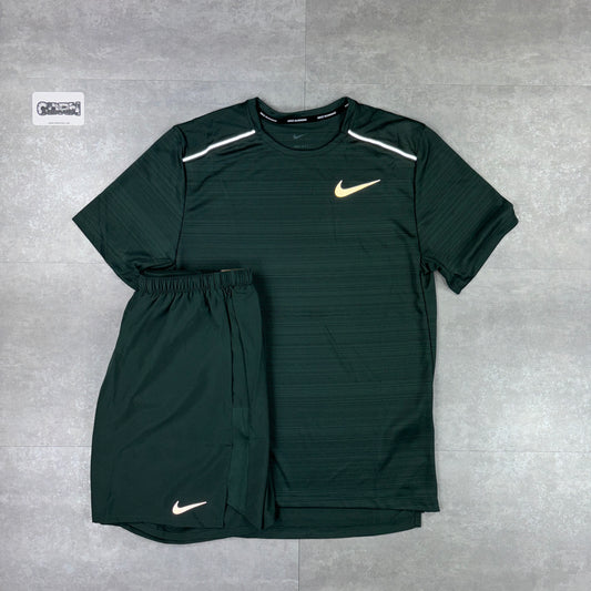 Nike Miler 1.0 T-Shirt - Vintage Green