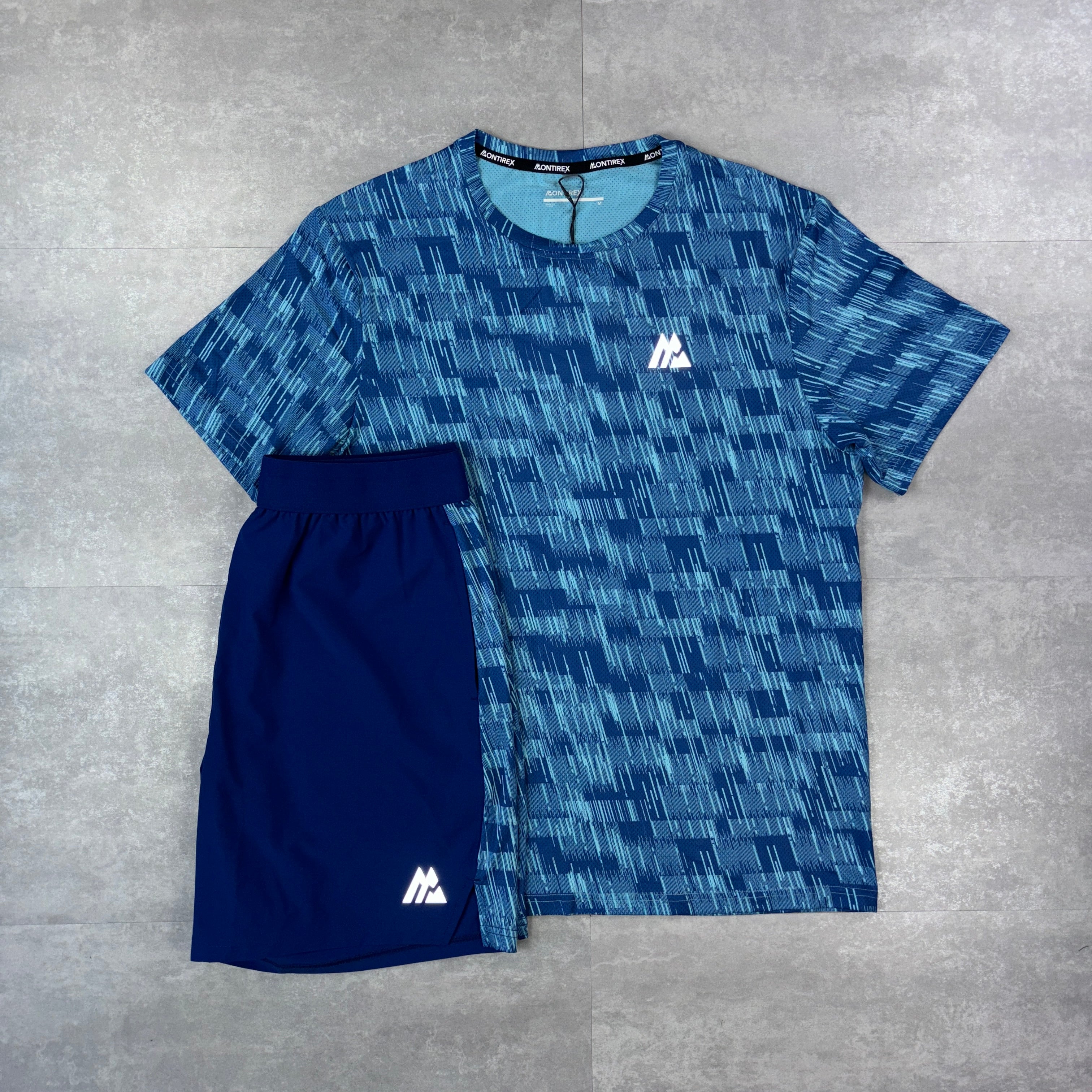 Montirex Trace AOP T-Shirt - Blue