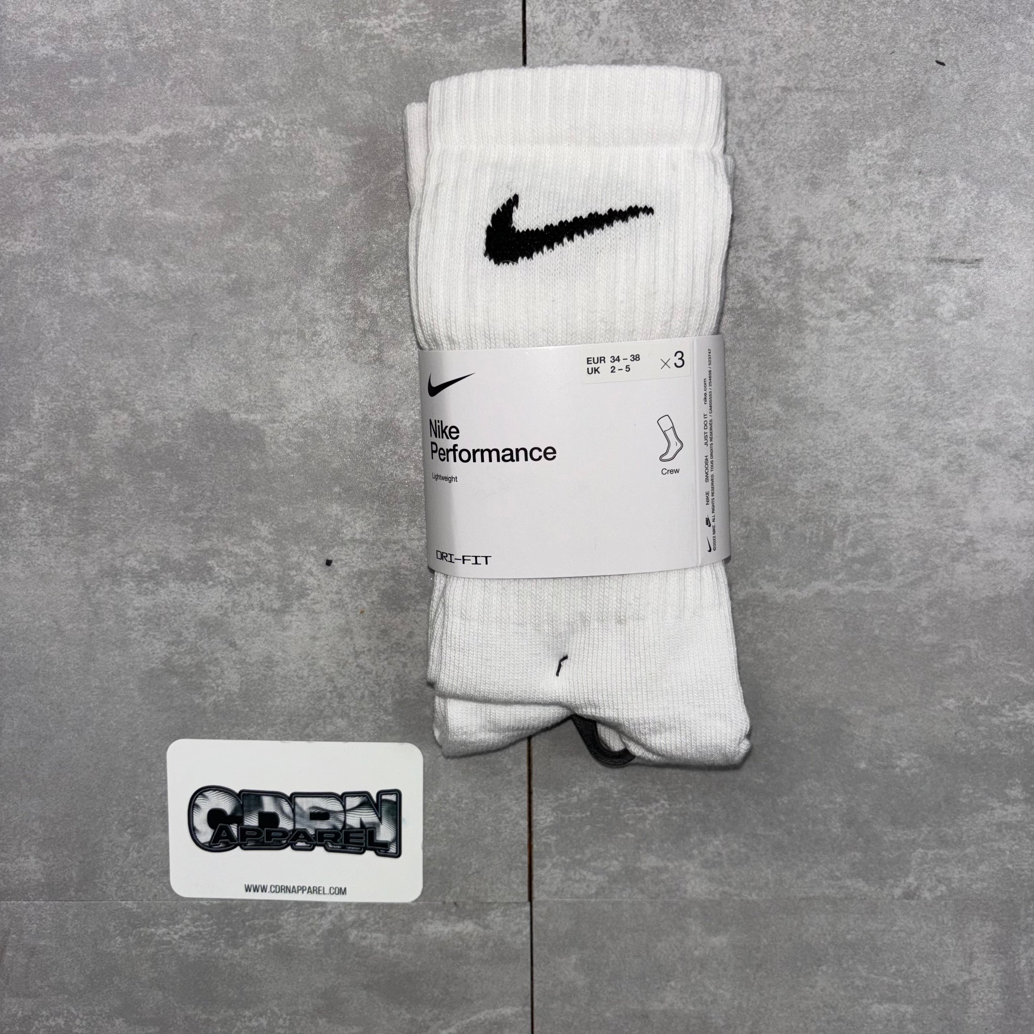 Nike Socks (3 pack) - White