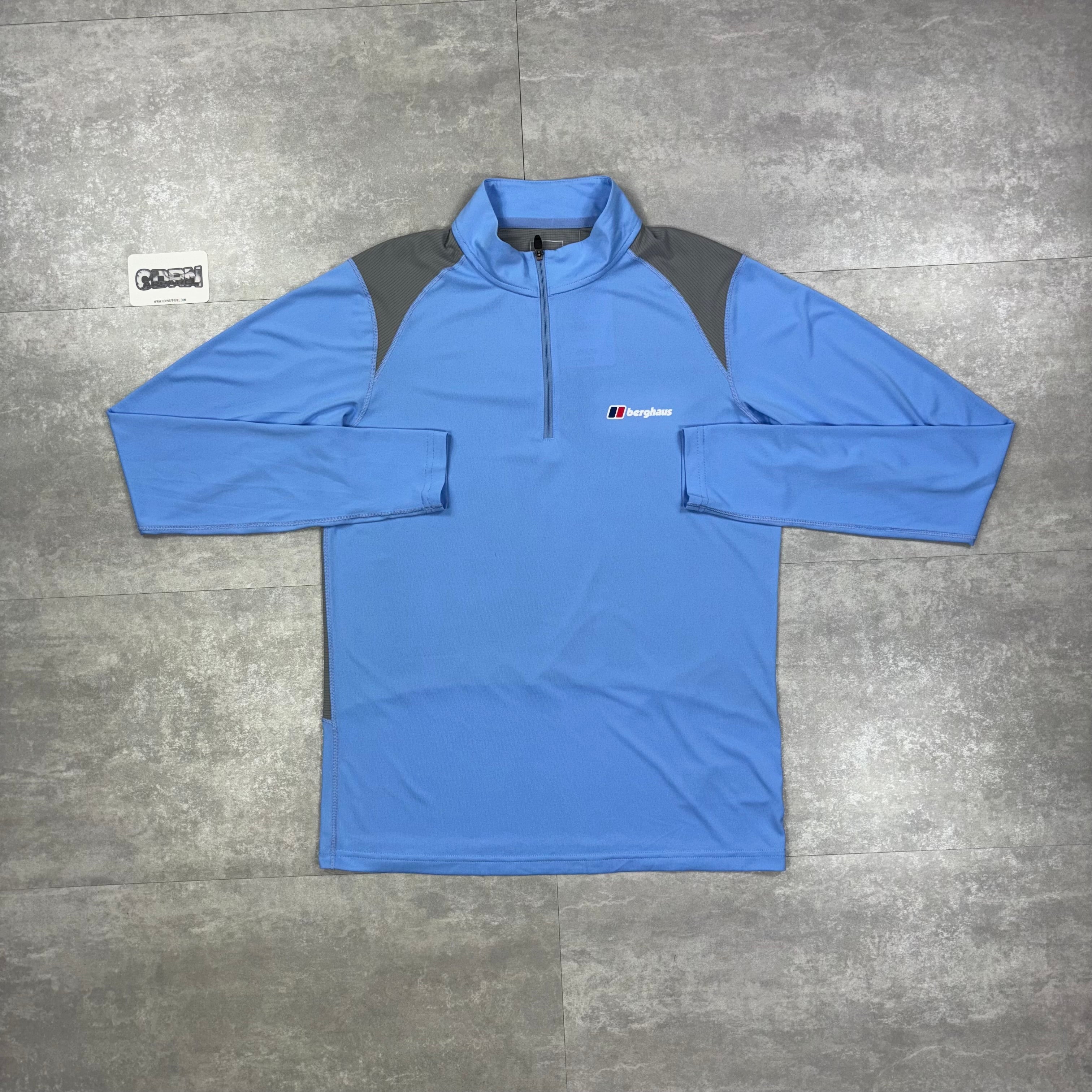 Berghaus Wayside 1/4 Zip - Sky Blue