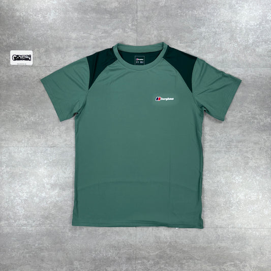 Berghaus Green Wayside T-Shirt & Green Wayside Shorts Set