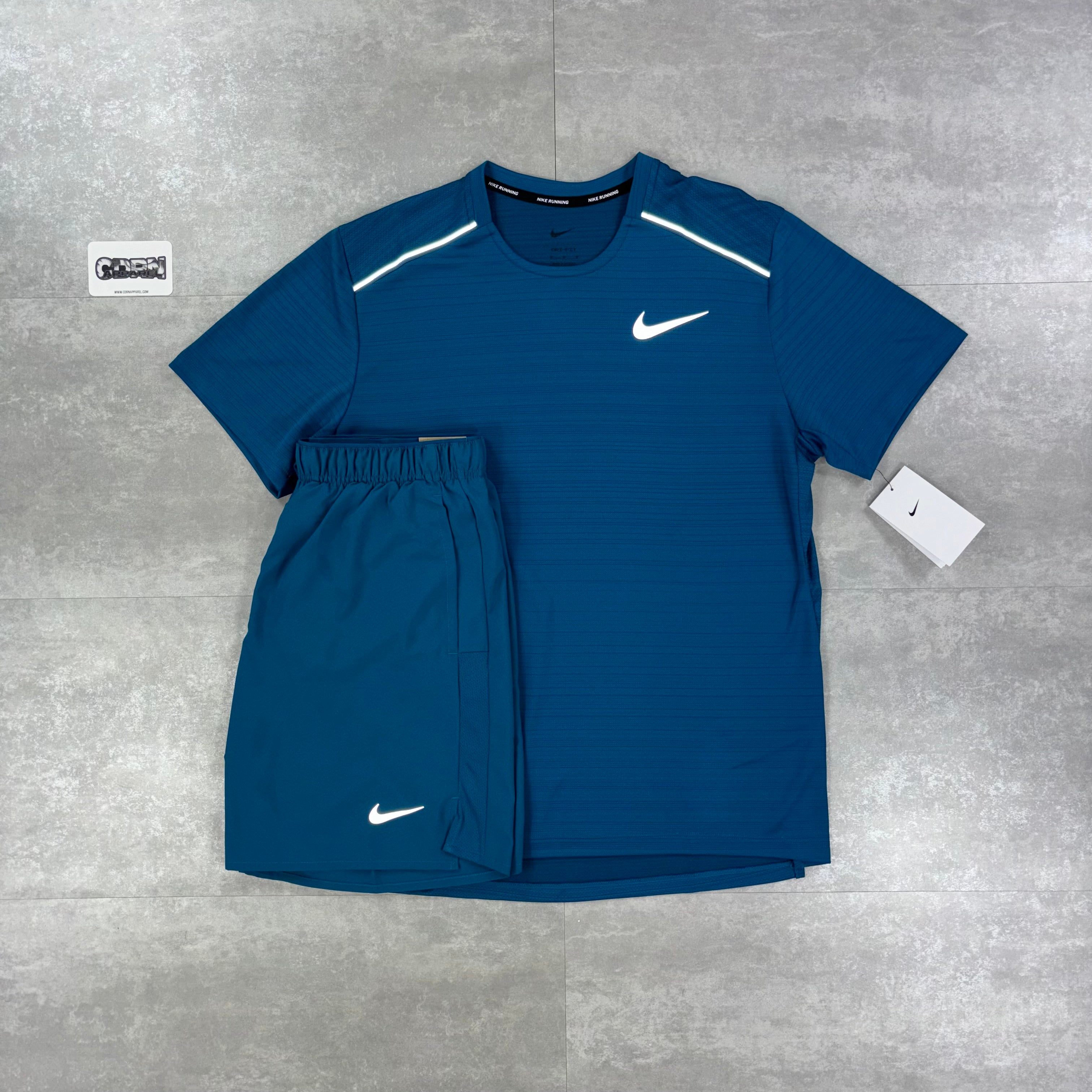 Nike Challenger Shorts 7” - Green Abyss