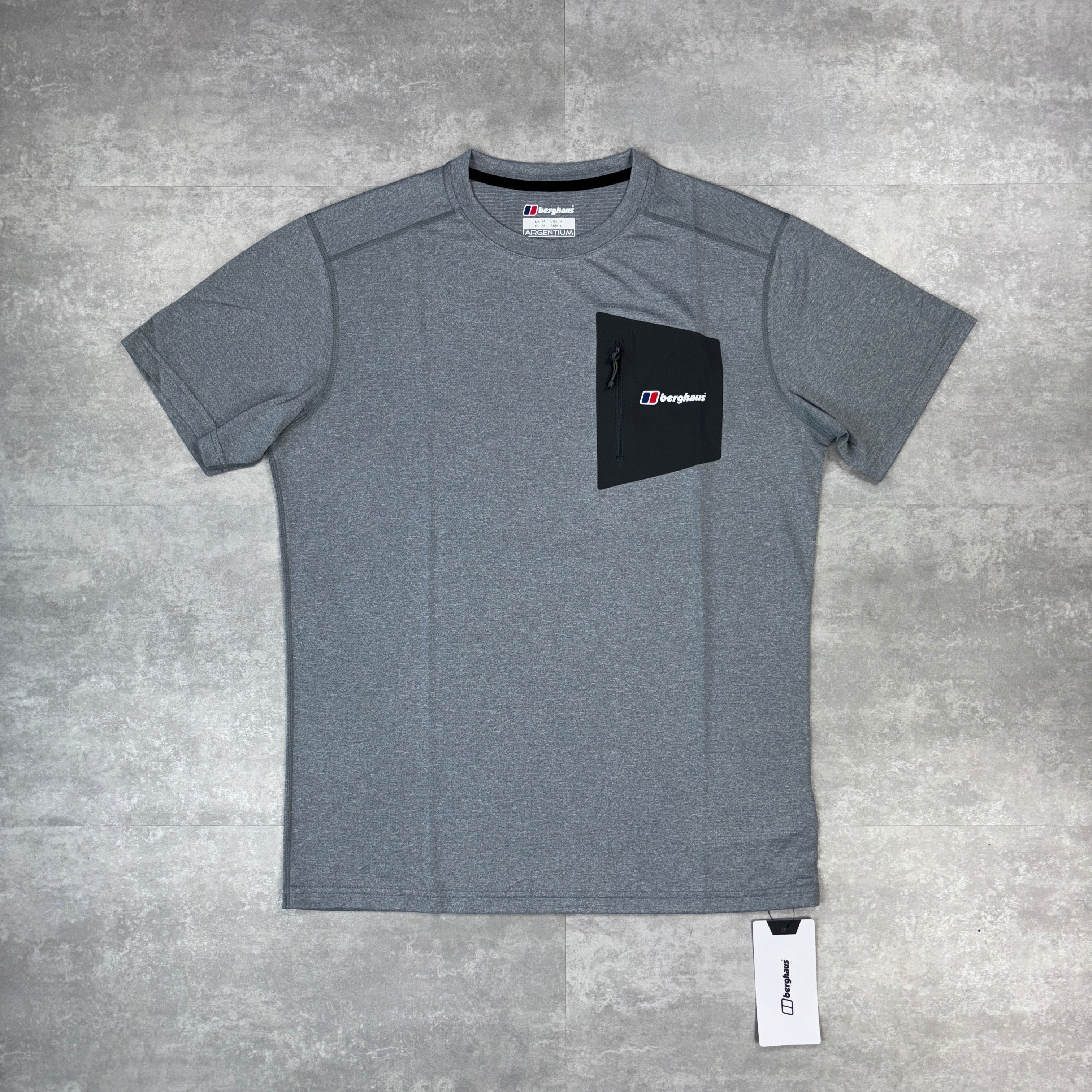 Berghaus Grey Sidley Pocket T-Shirt & Grey Theran Pants Set