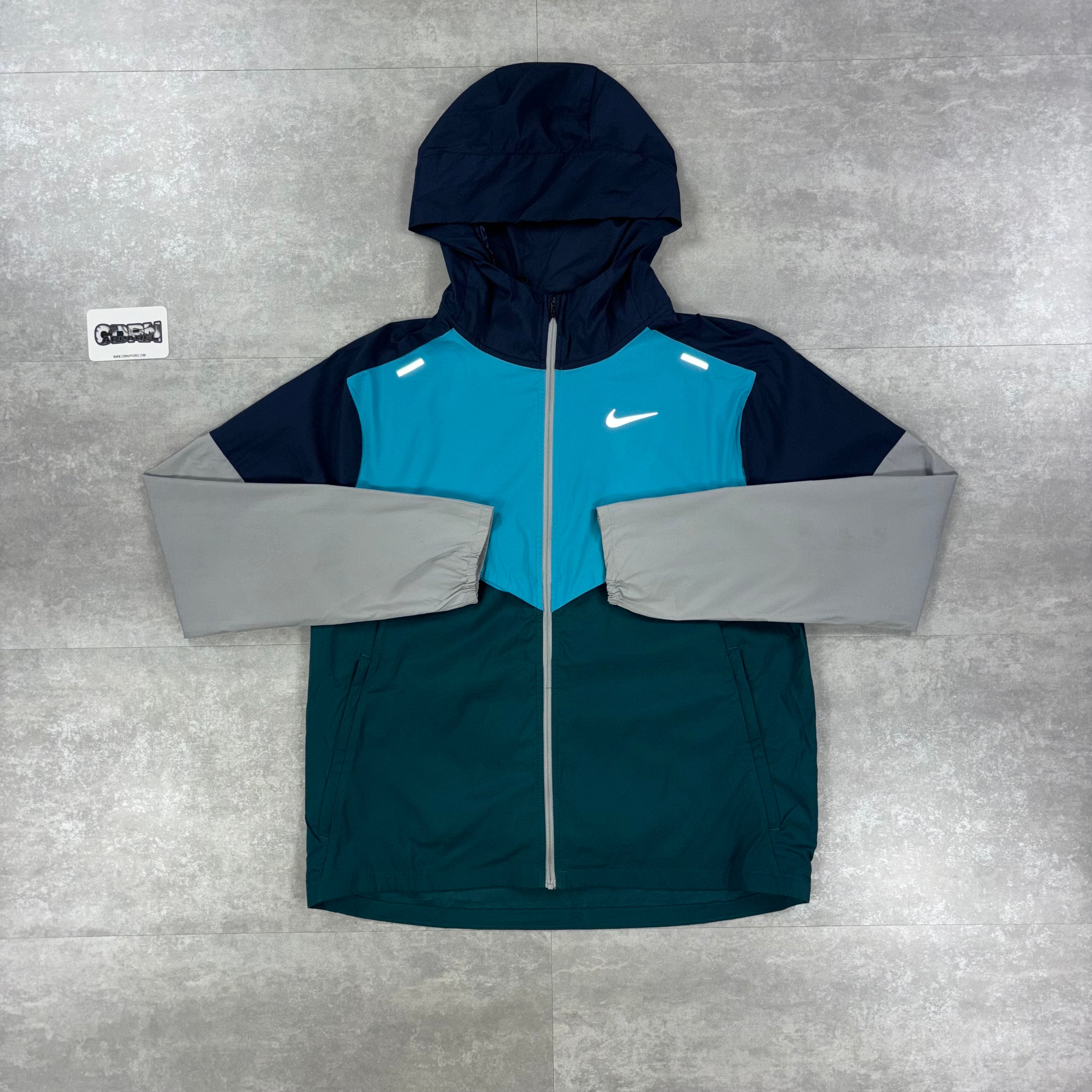 Nike UV Windbreaker Jacket - Petrol Blue