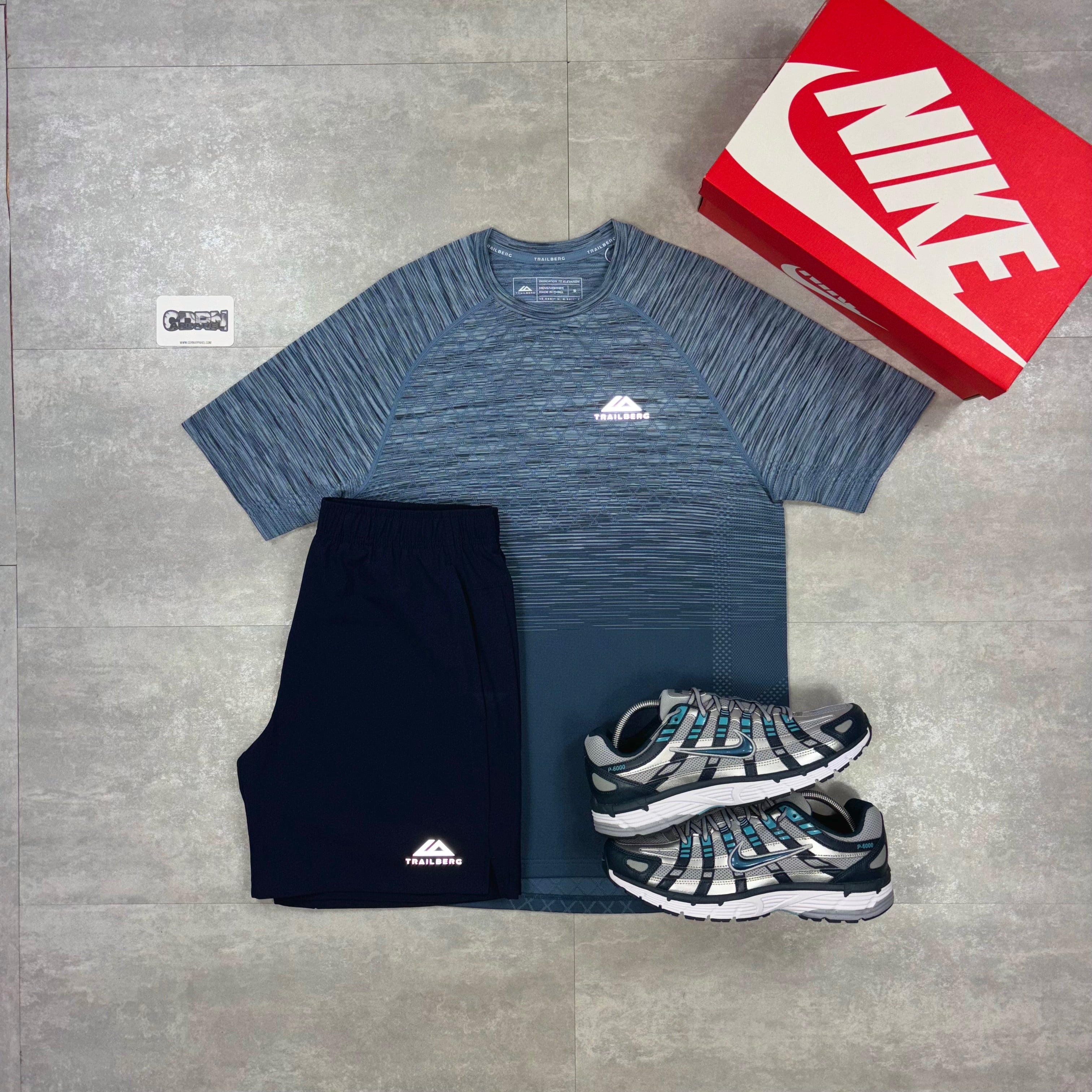 Trailberg Apex Seamless T-Shirt - Blues Frost