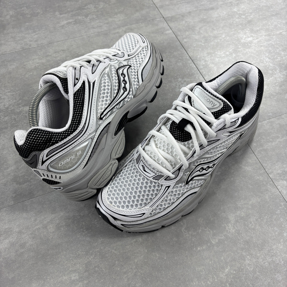 Saucony Pro Grid Omni 9 White Cadet