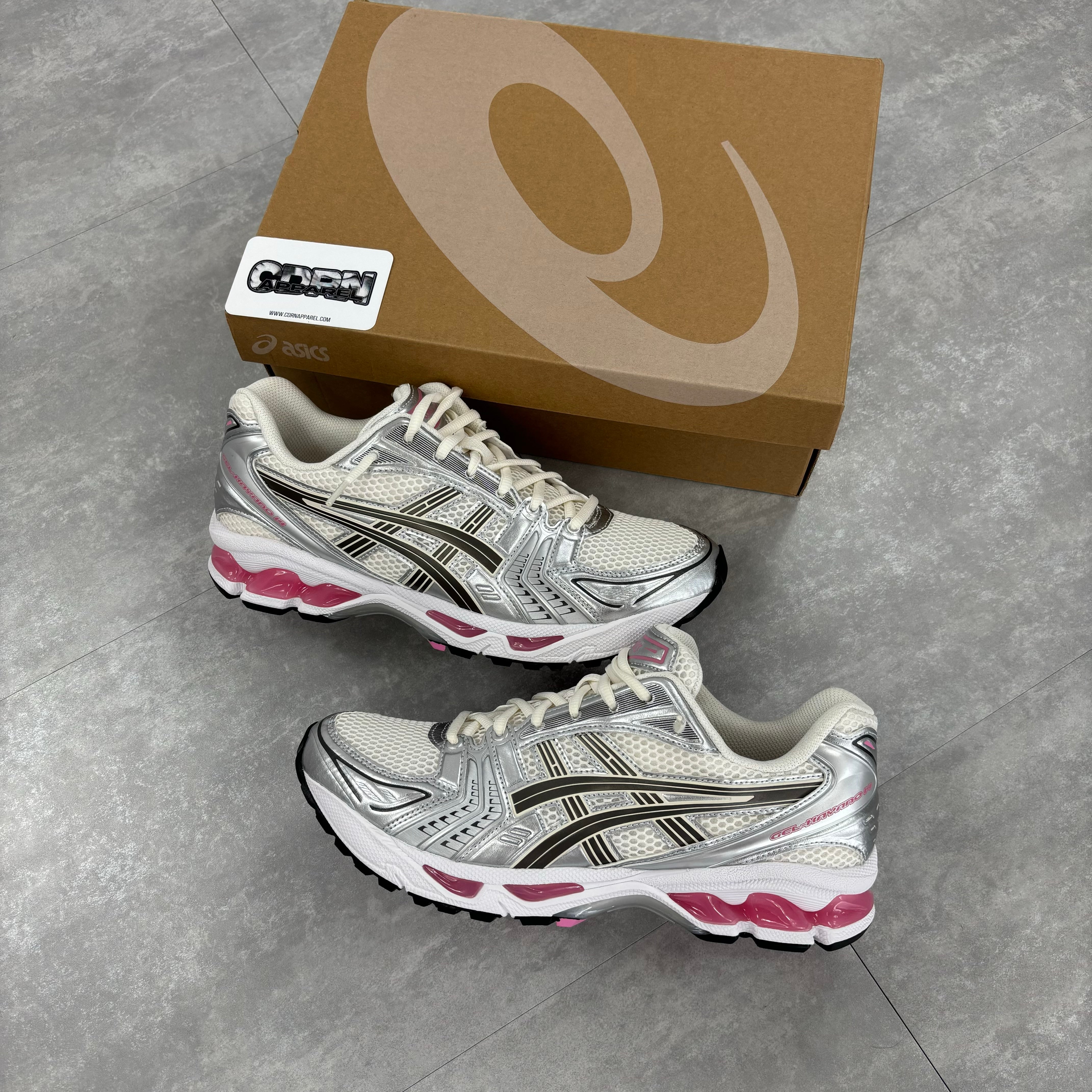 Asics Gel-Kayano 14 - White / Sweet Pink