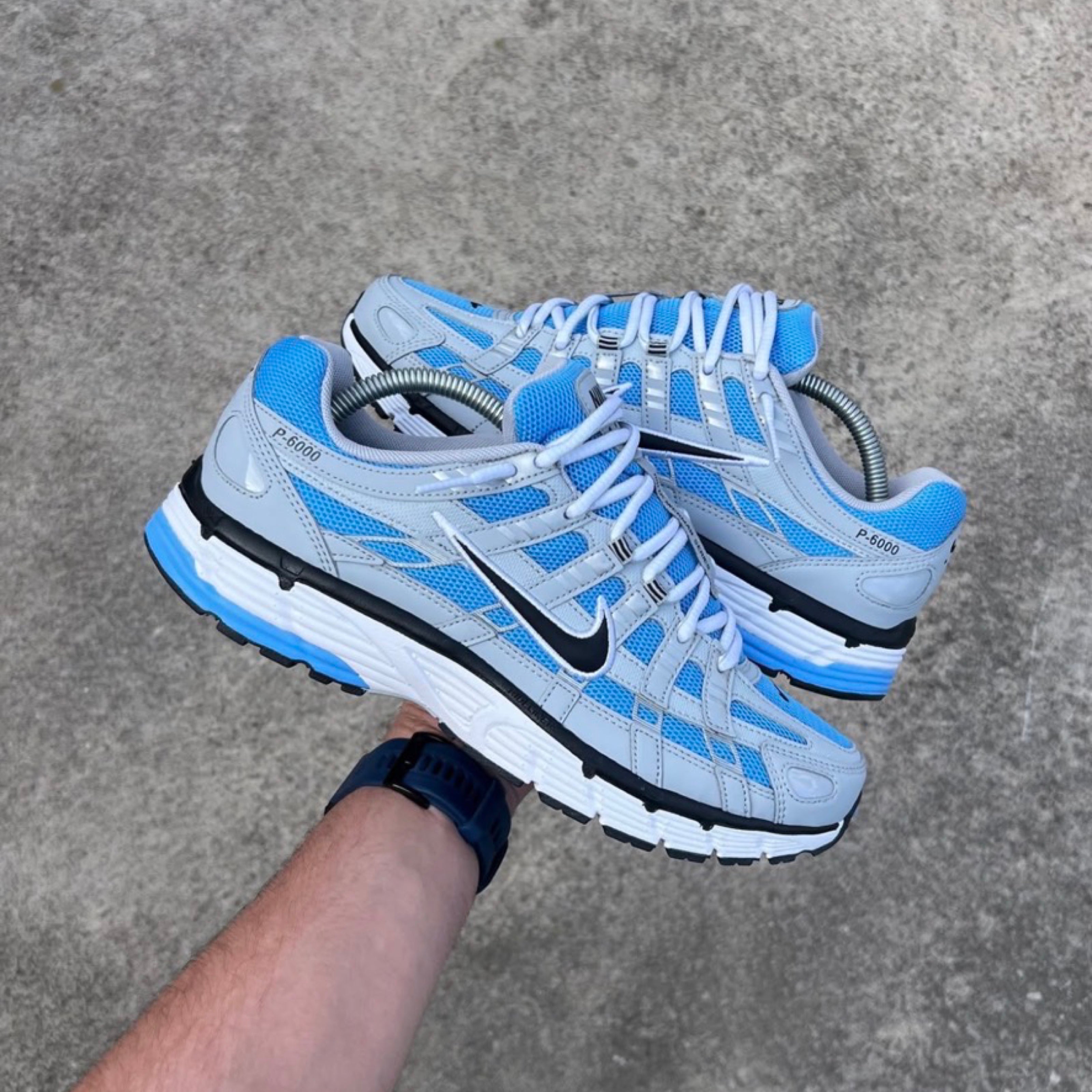 Nike P6000 - University Blue / Wolf Grey