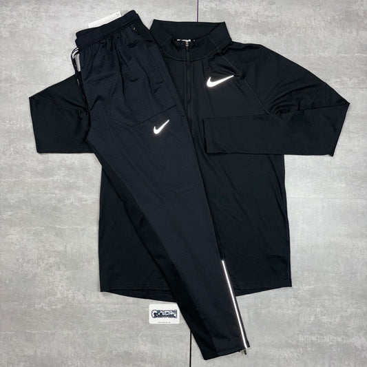 Nike Element 2.0 1/4 Zip Black & Black Phenoms Pants Set
