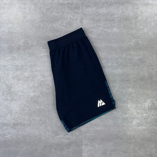 Montirex Panel 2.0 Shorts - Navy/Turquoise