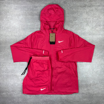 Nike Aster Pink Windbreaker Set & Aster Pink Flex Shorts Set