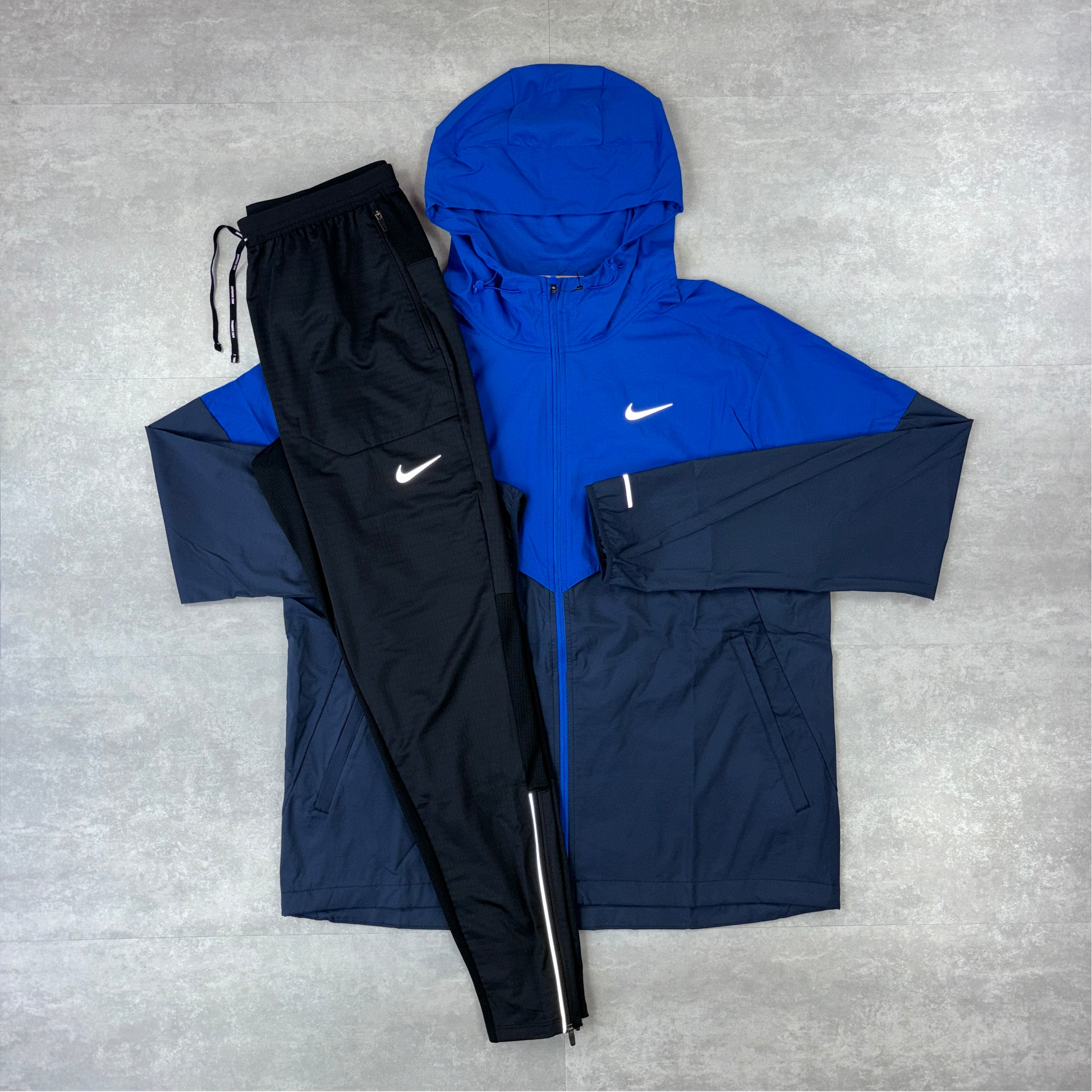 Nike UV Windbreaker Royal Blue Black Phenom Pants