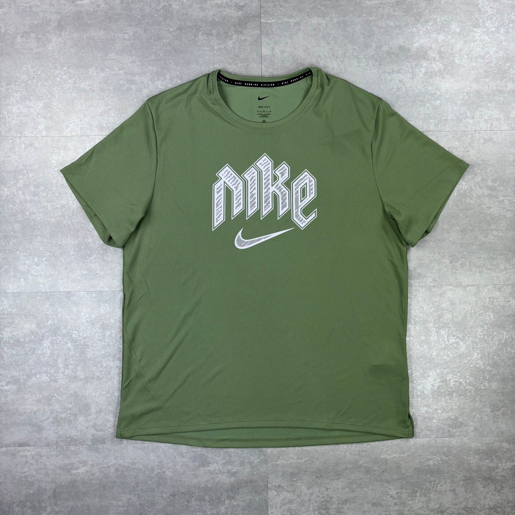 Nike Track Pattern Miler - Khaki Green