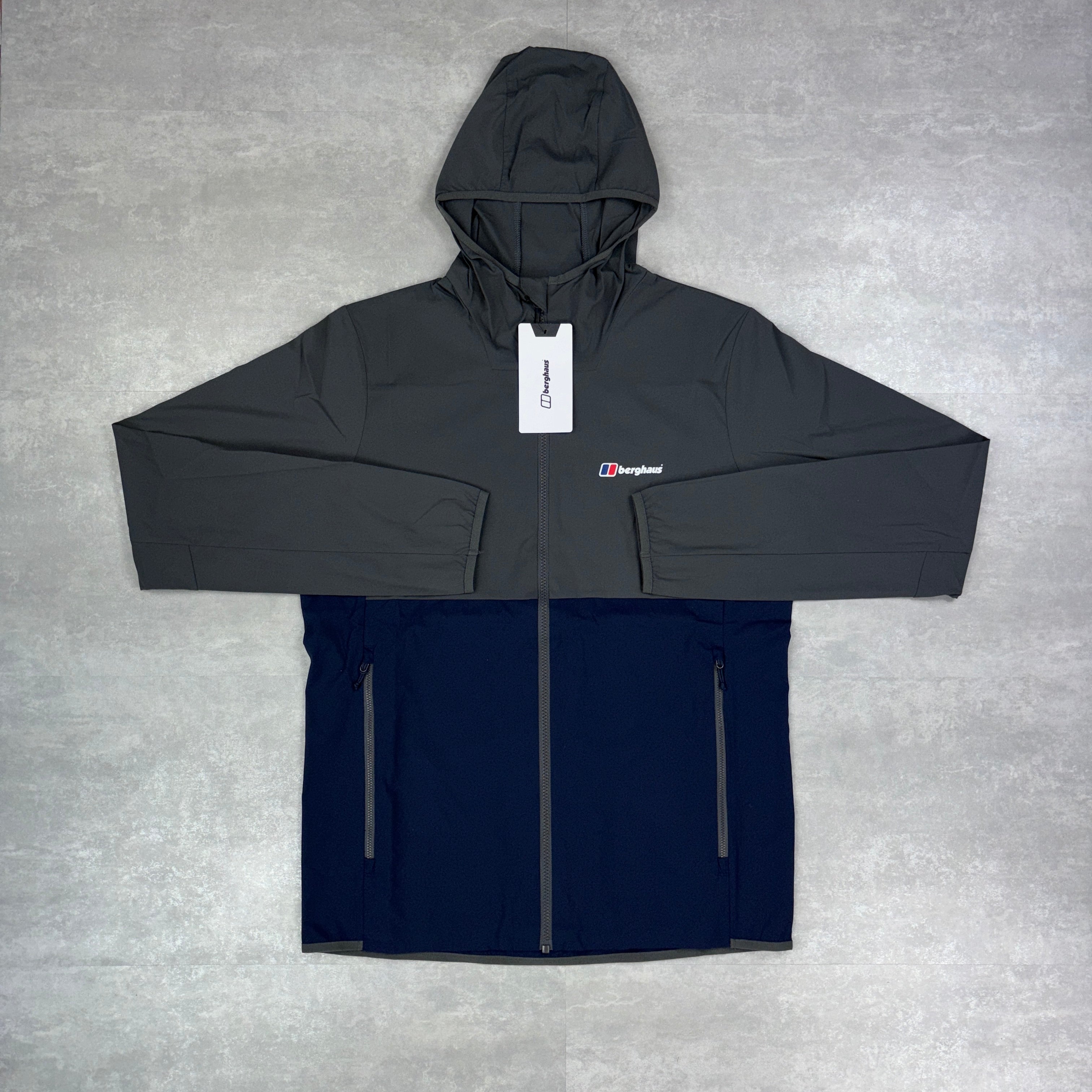 Berghaus Theran Windbreaker - Navy/Grey