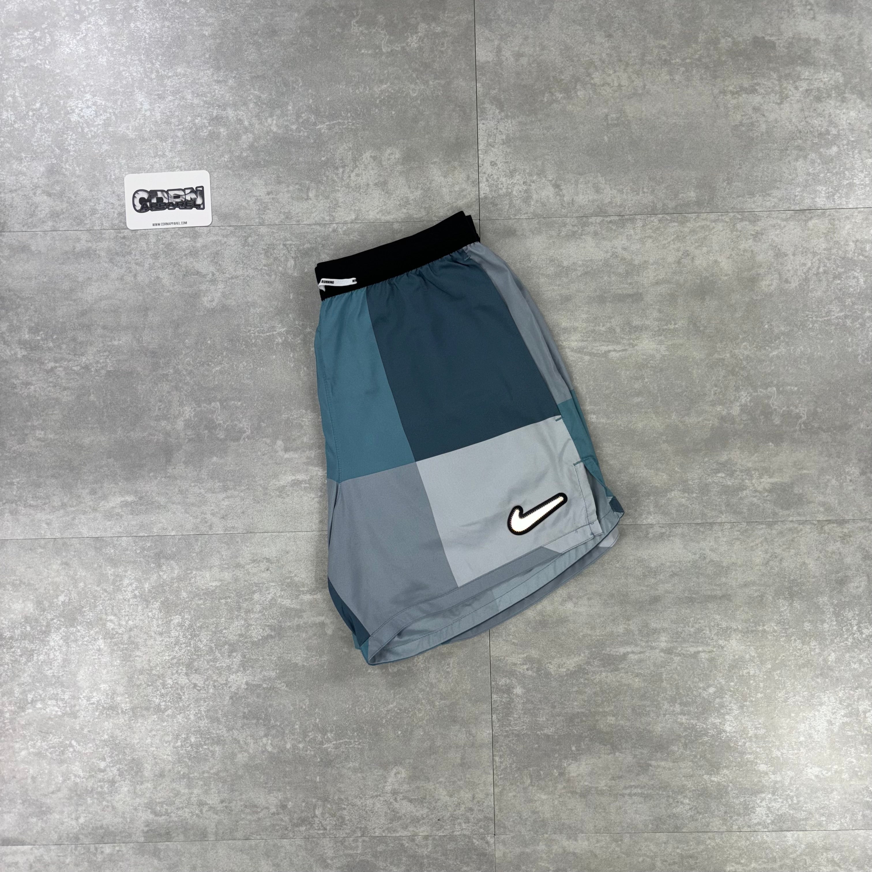 Nike Wildrun Patchwork Shorts - Blue