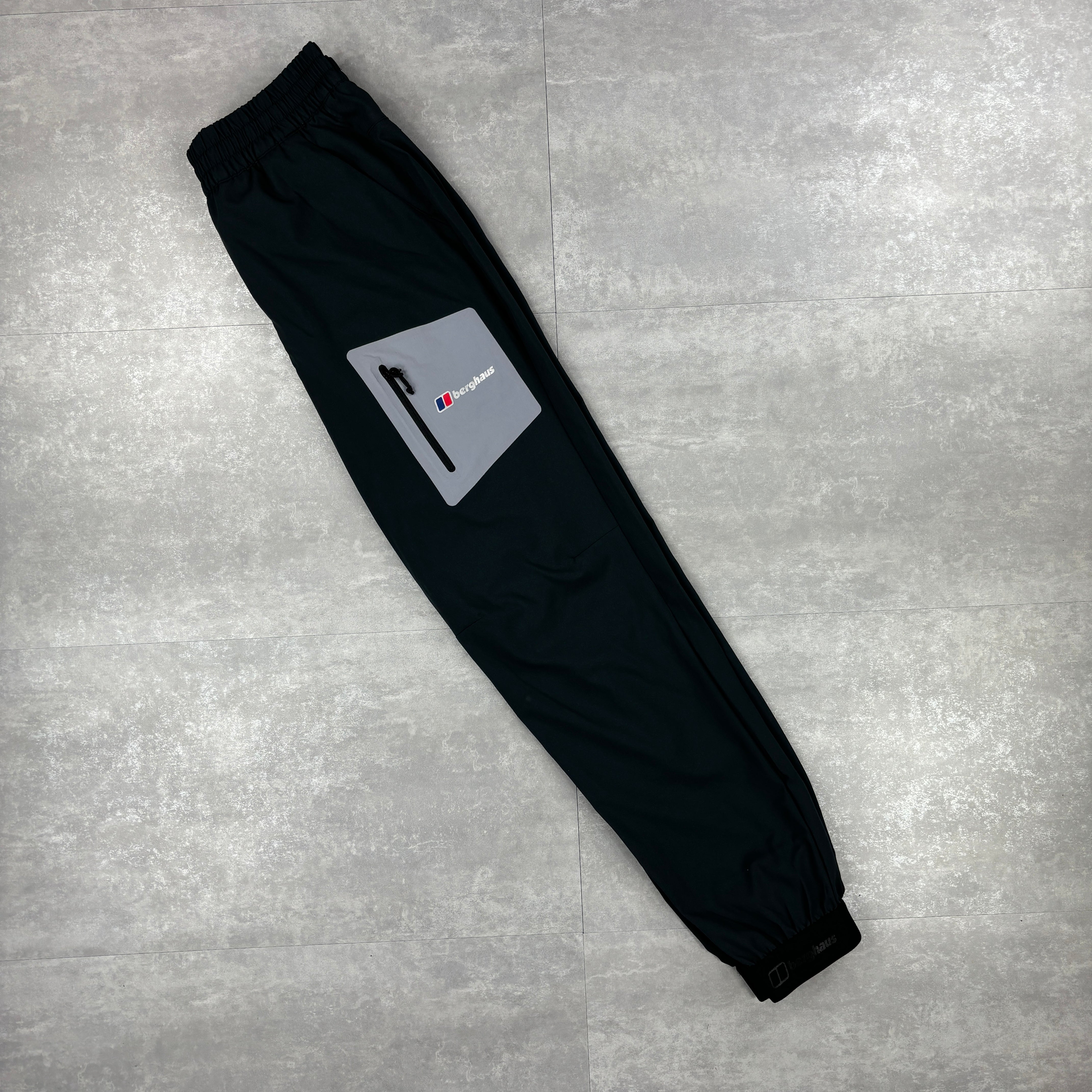 Berghaus Theran Woven Track Pants - Black/Grey