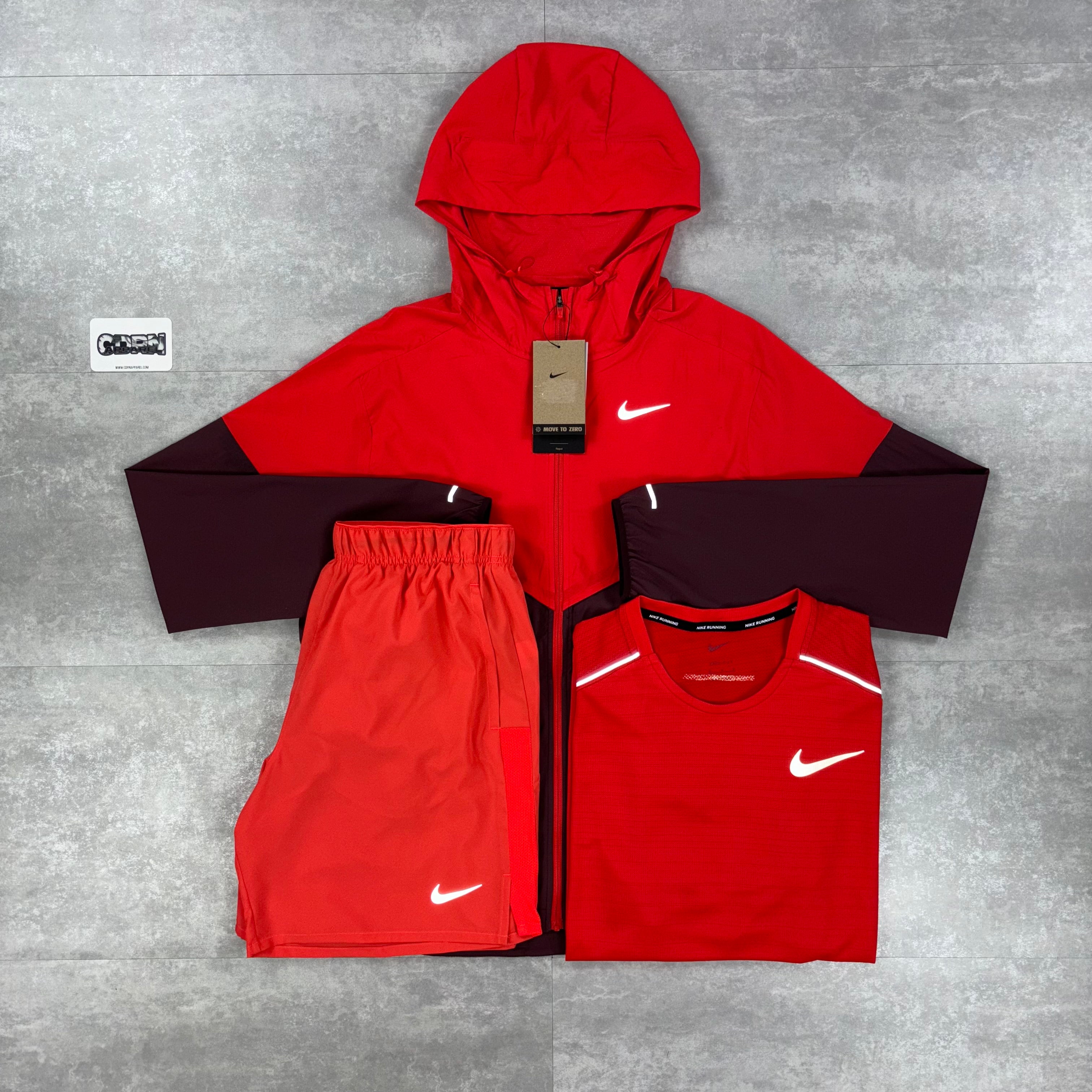 Nike Miler 1.0 T-Shirt - Light Crimson
