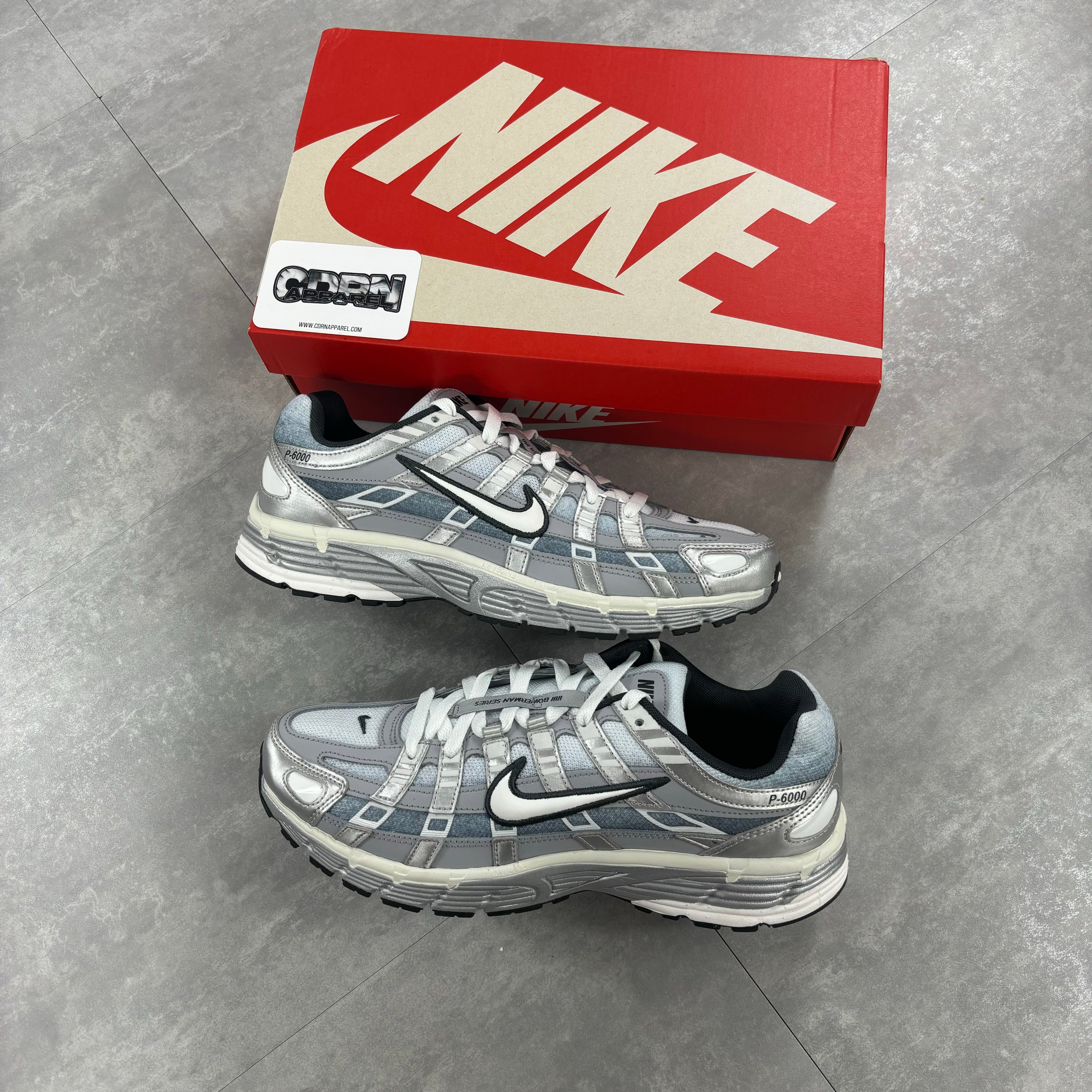 Nike P6000 Trainer - Metallic Wolf Grey