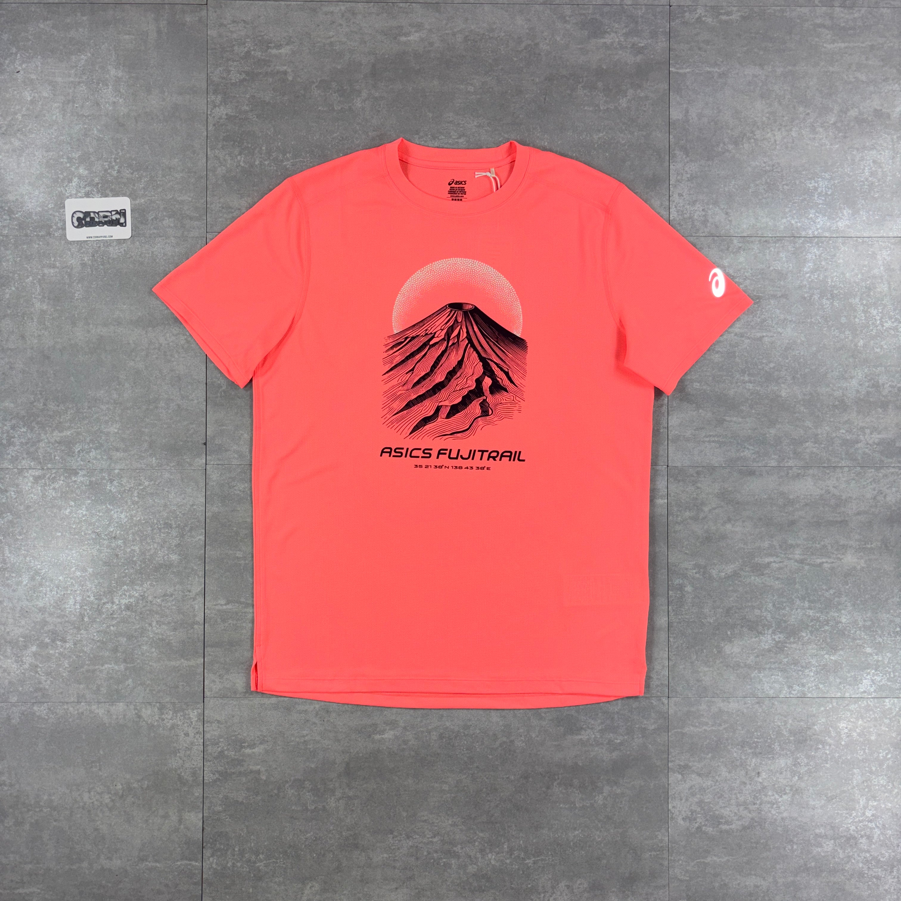 Asics Fujitrail T-Shirt - Blazing Coral