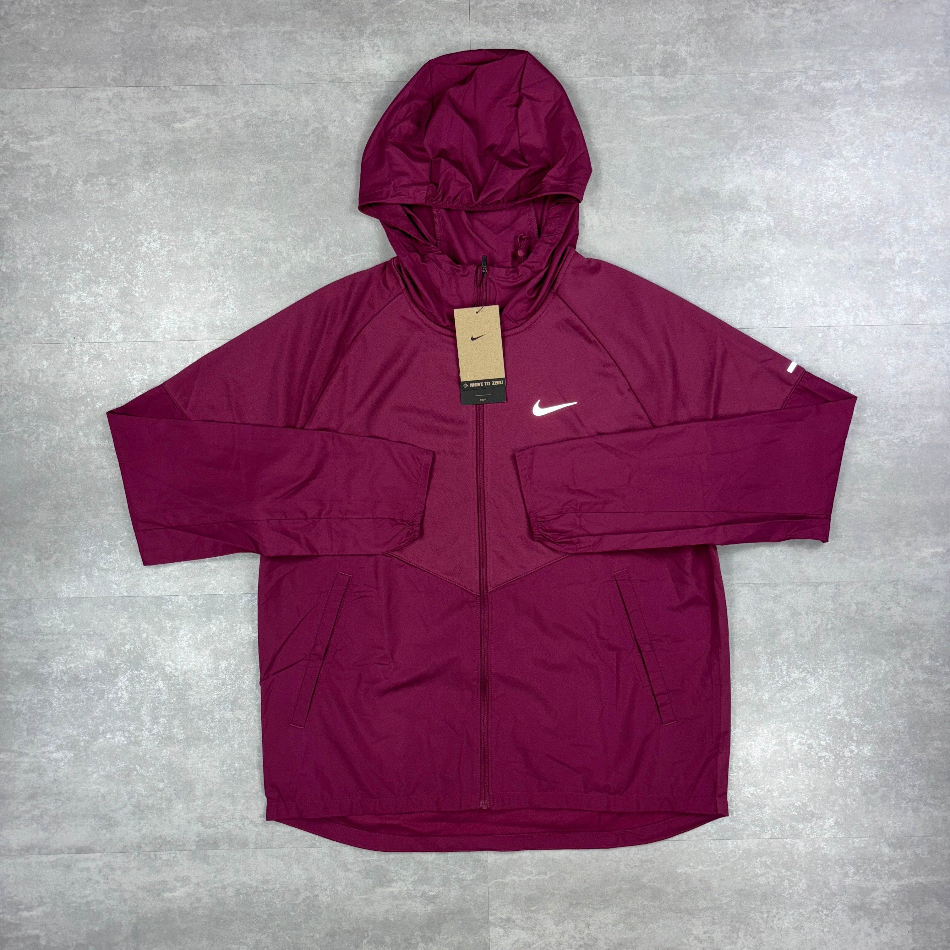 Nike Maroon Repel Windbreaker