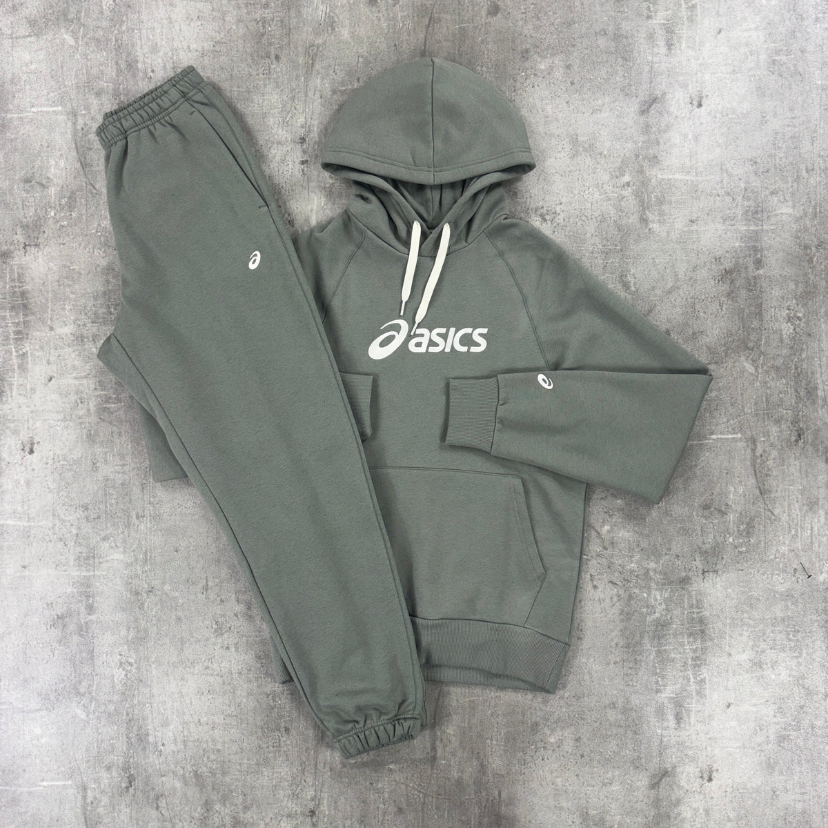 Asics Logo Tracksuit - Lichen Green