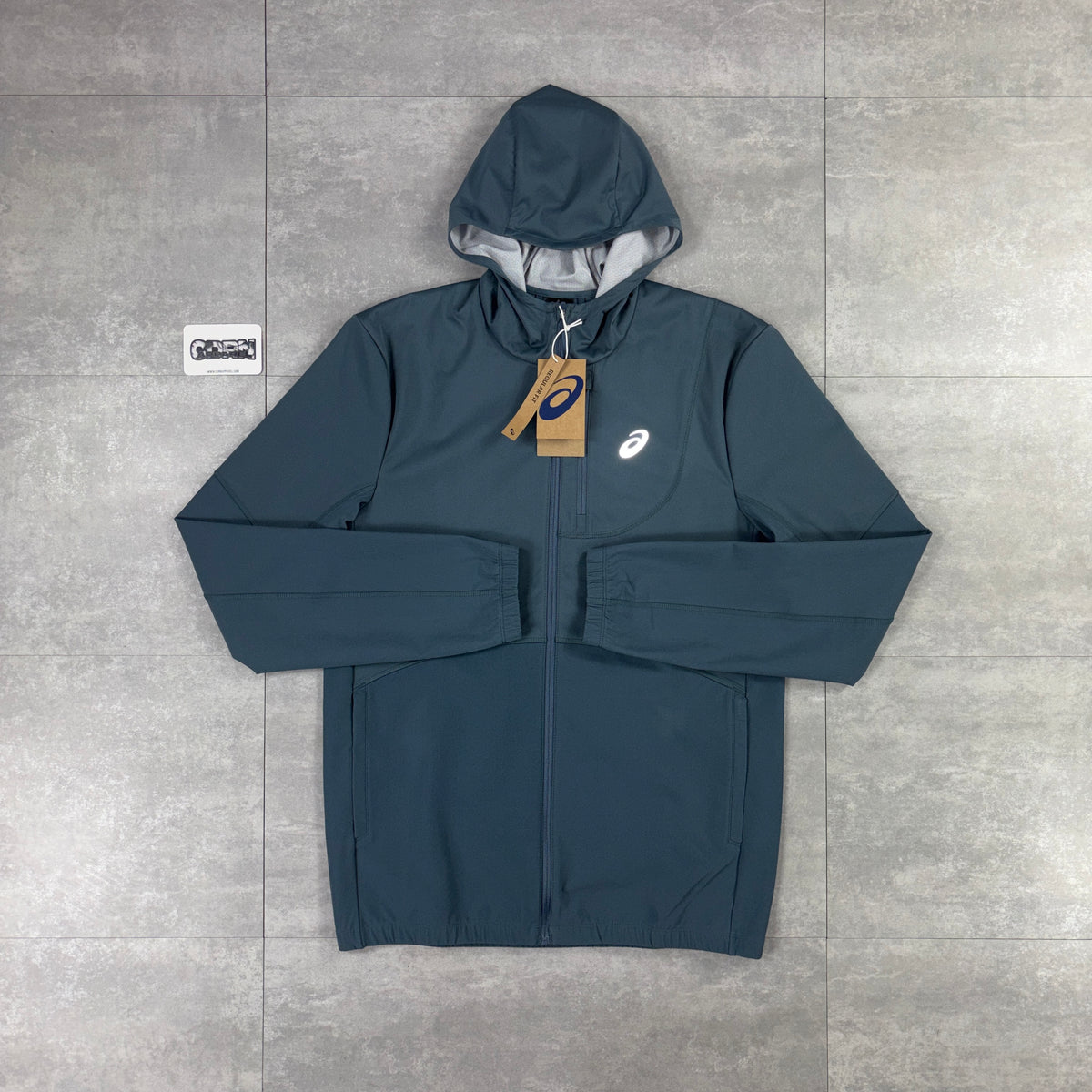Asics Winter Running Windbreaker Jacket - Blue