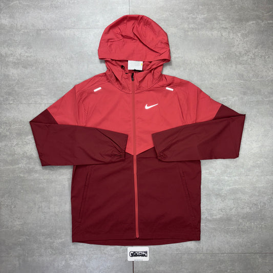 Nike Adobe Red UV Windbreaker & 7” Challenger Shorts Set