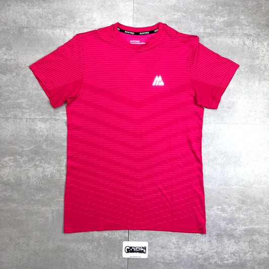 Montirex Hot Pink Seamless T-Shirt & Grey Fly 2.0 Shorts Set