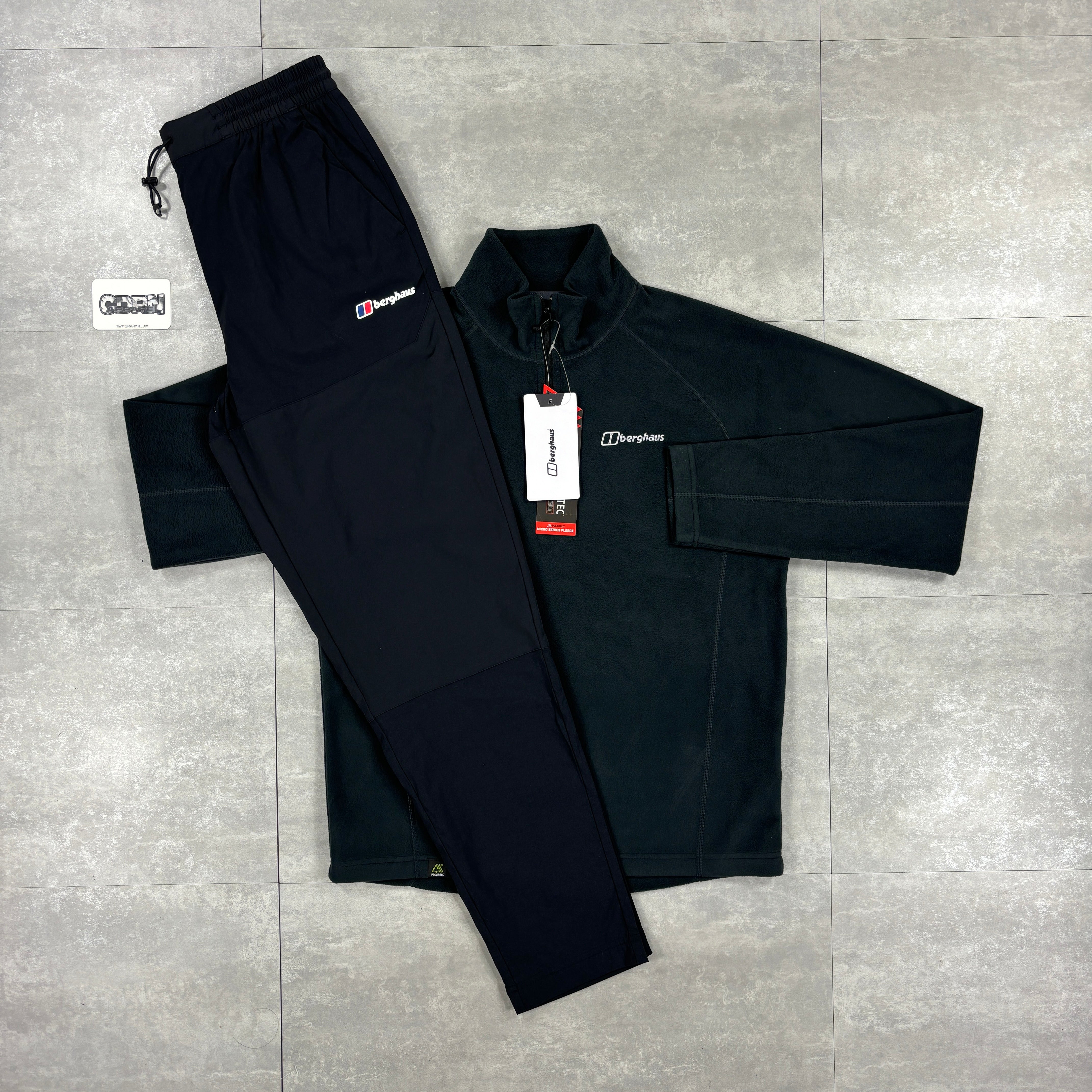 Berghaus Arnside Half Zip Fleece - Black