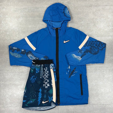 Nike Wildrun Chinese Windbreaker Set - Blue