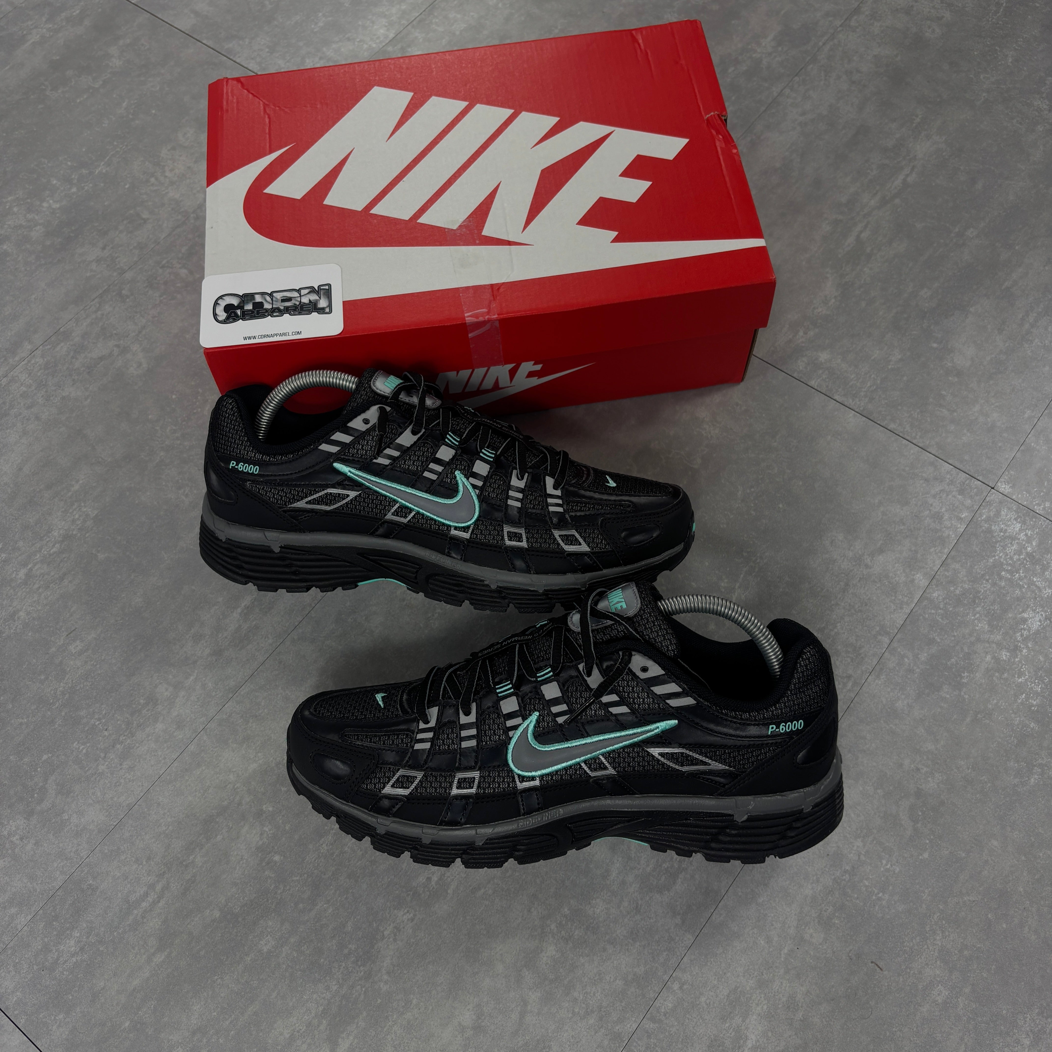 Nike P6000 - Black / Tiffany Blue