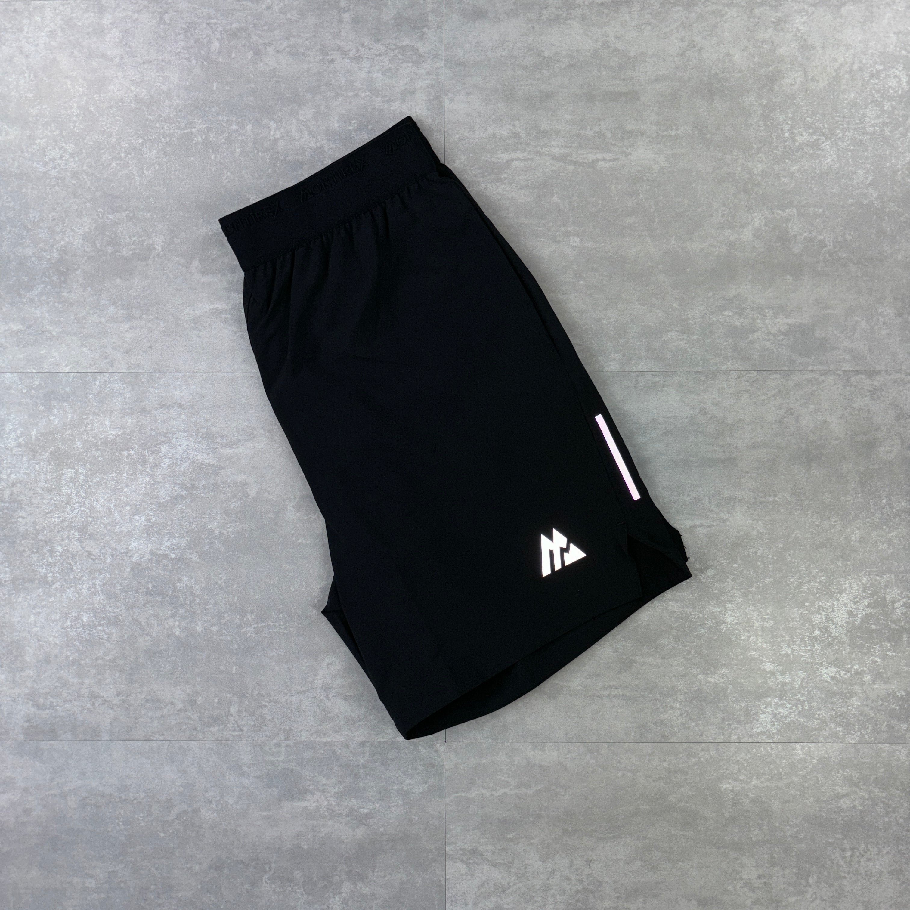 Montirex Black/Grey Seamless T-Shirt & Black Fly 2.0 Shorts Set