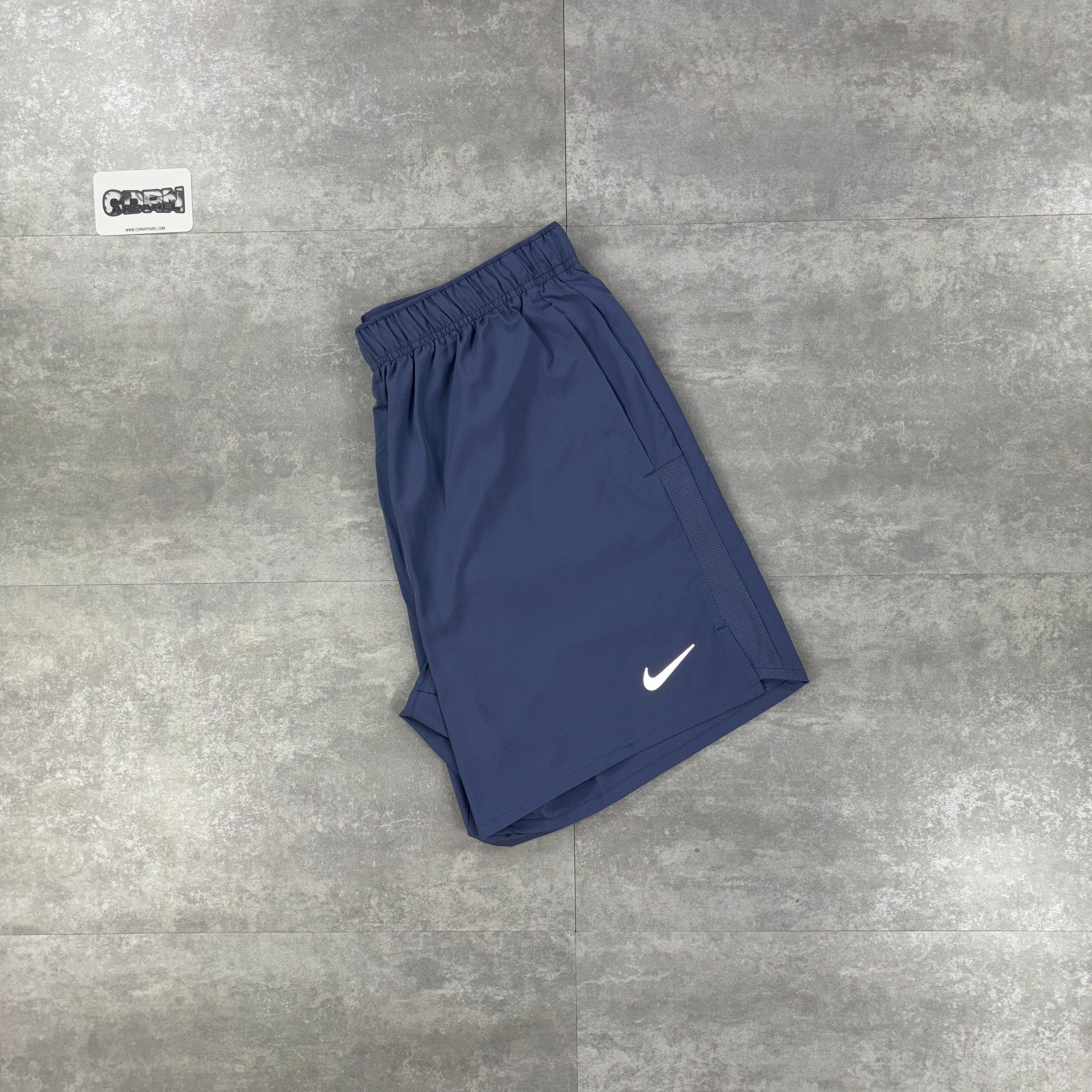 Nike Challenger Shorts - Indigo