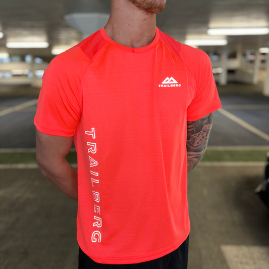 Trailberg Triathlon T-Shirt - Coral