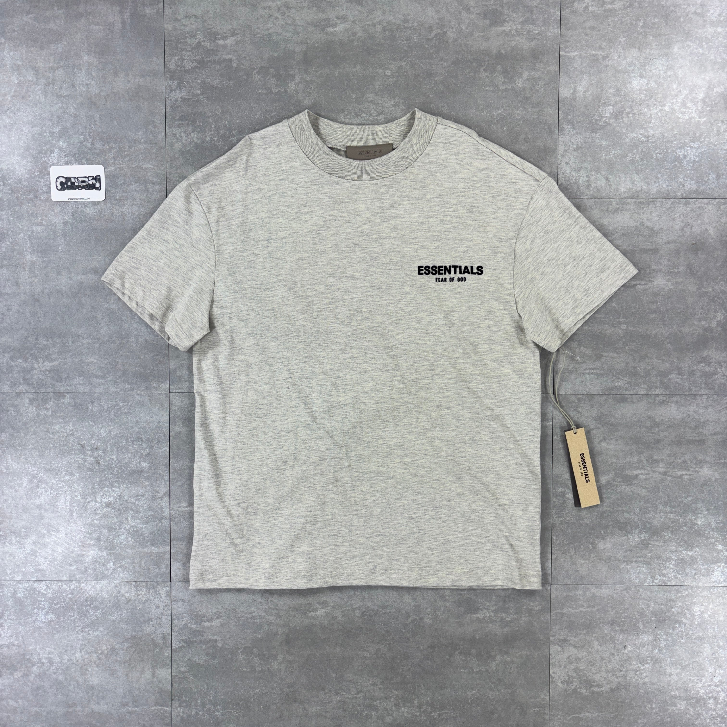 Essentials Light Oat Tee - SS22