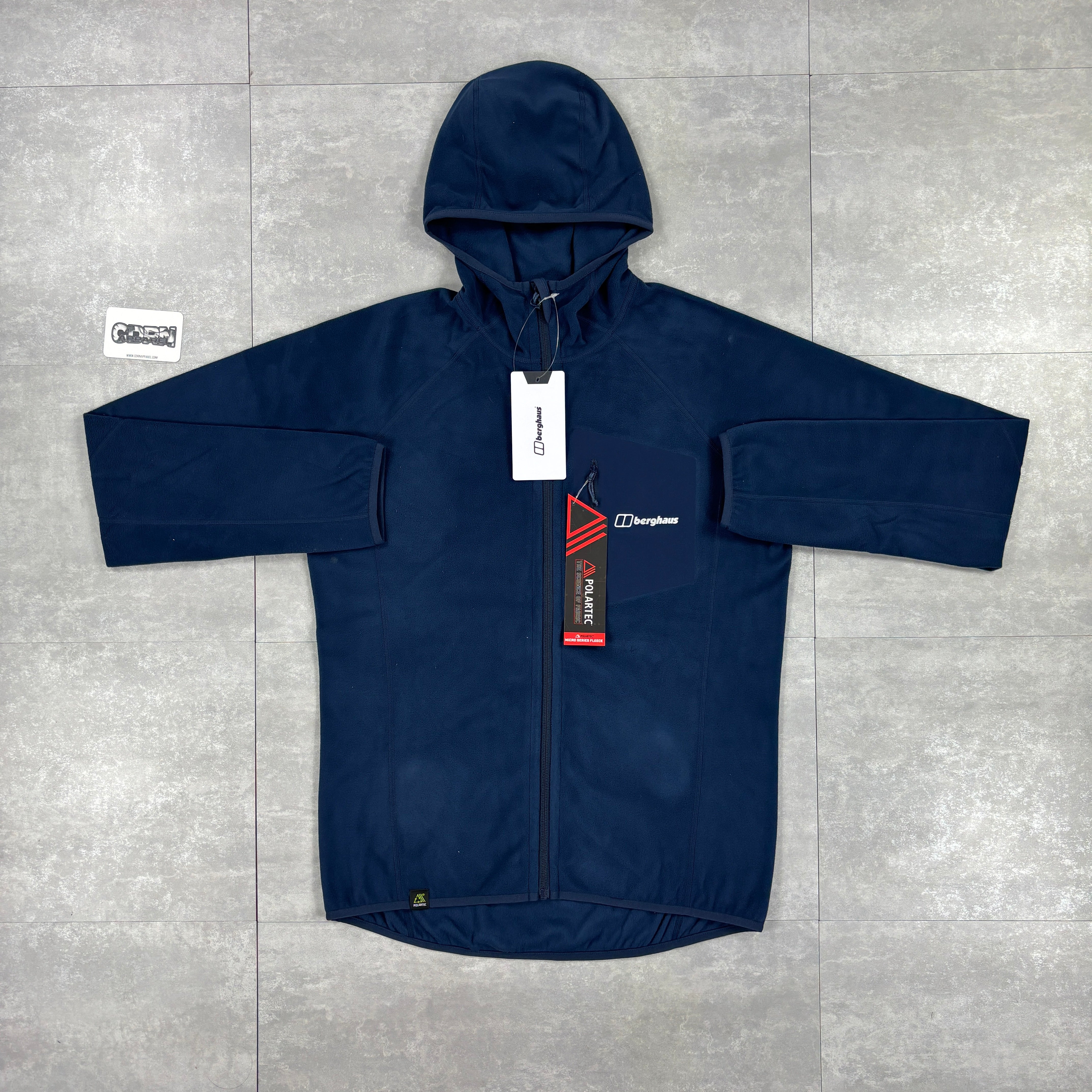 Berghaus Navy Tathwell Fleece Windbreaker Jacket & Navy Theran Pants Set