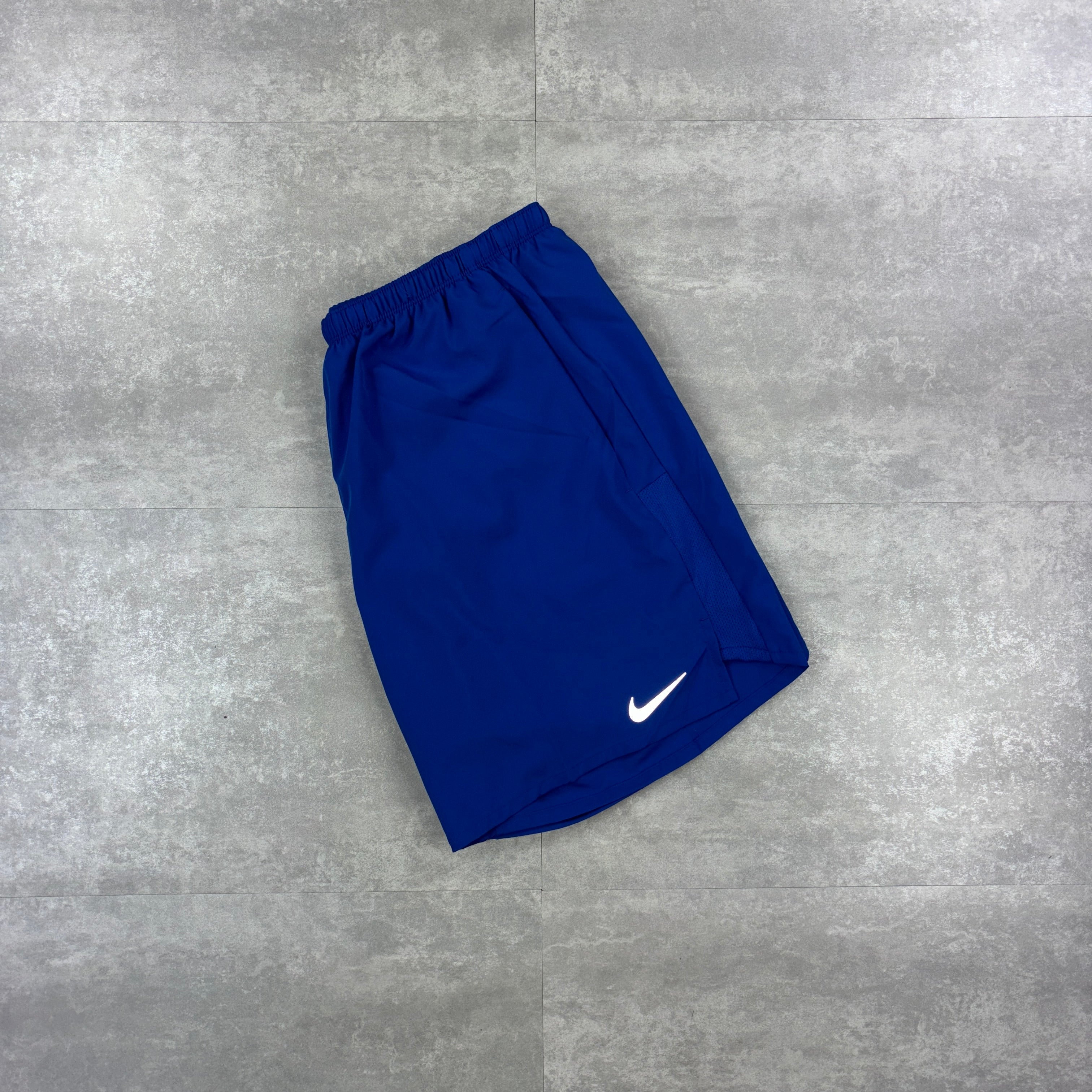 Nike Miler 1.0 Royal Blue & Royal Blue Challenger Shorts Set