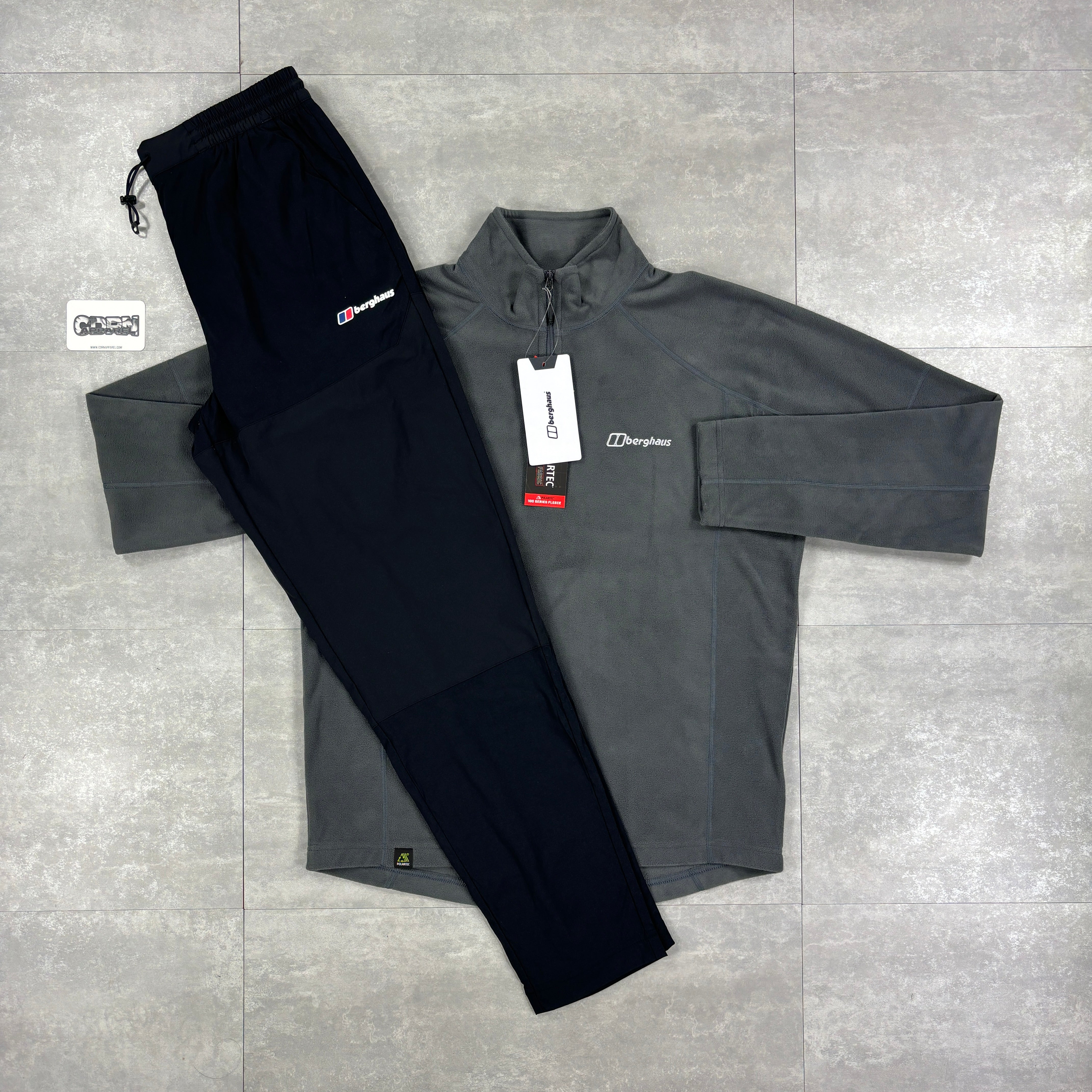 Berghaus Arnside Half Zip Fleece - Grey