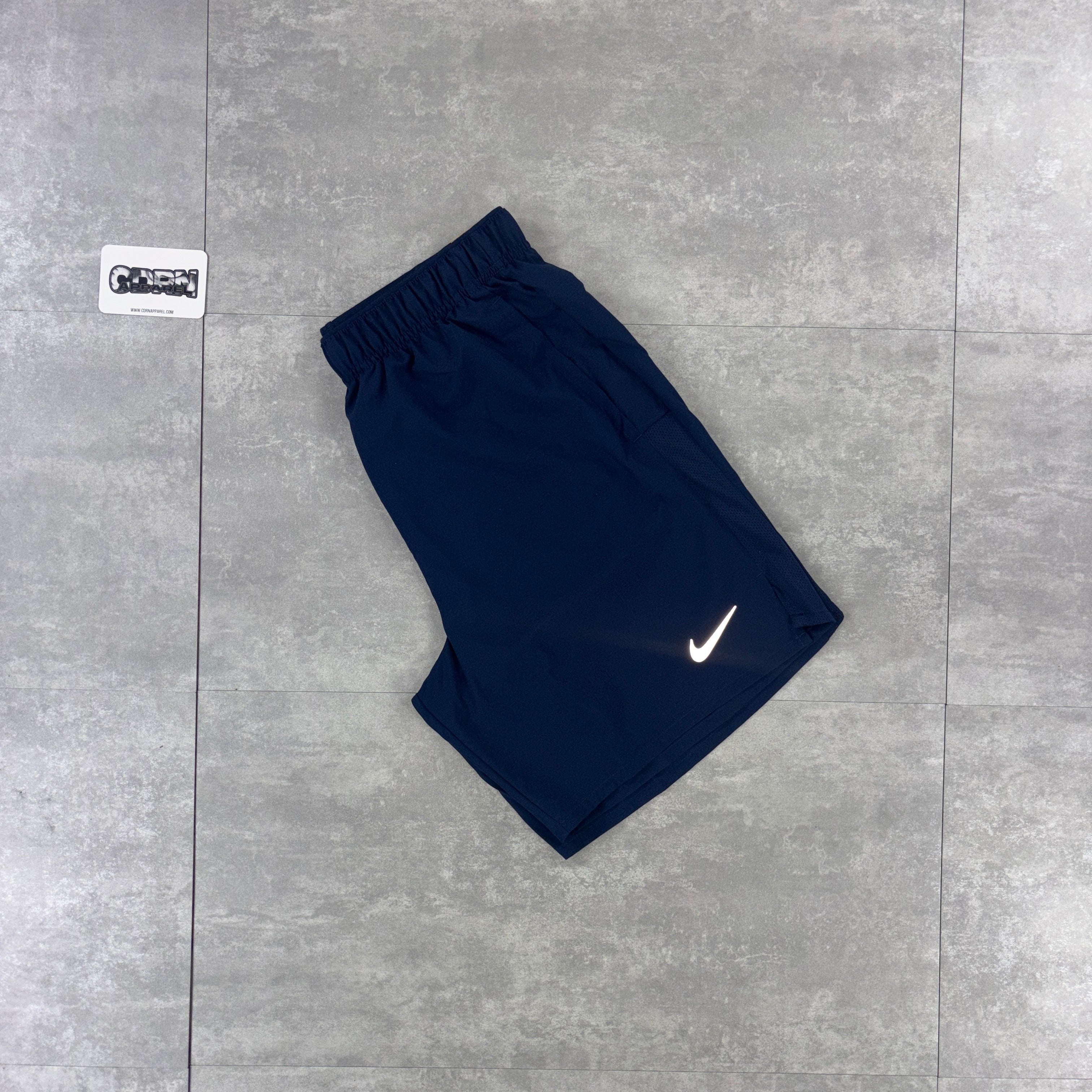 Nike Miler Vest 1.0 Navy & Navy Nike Challenger Shorts Set