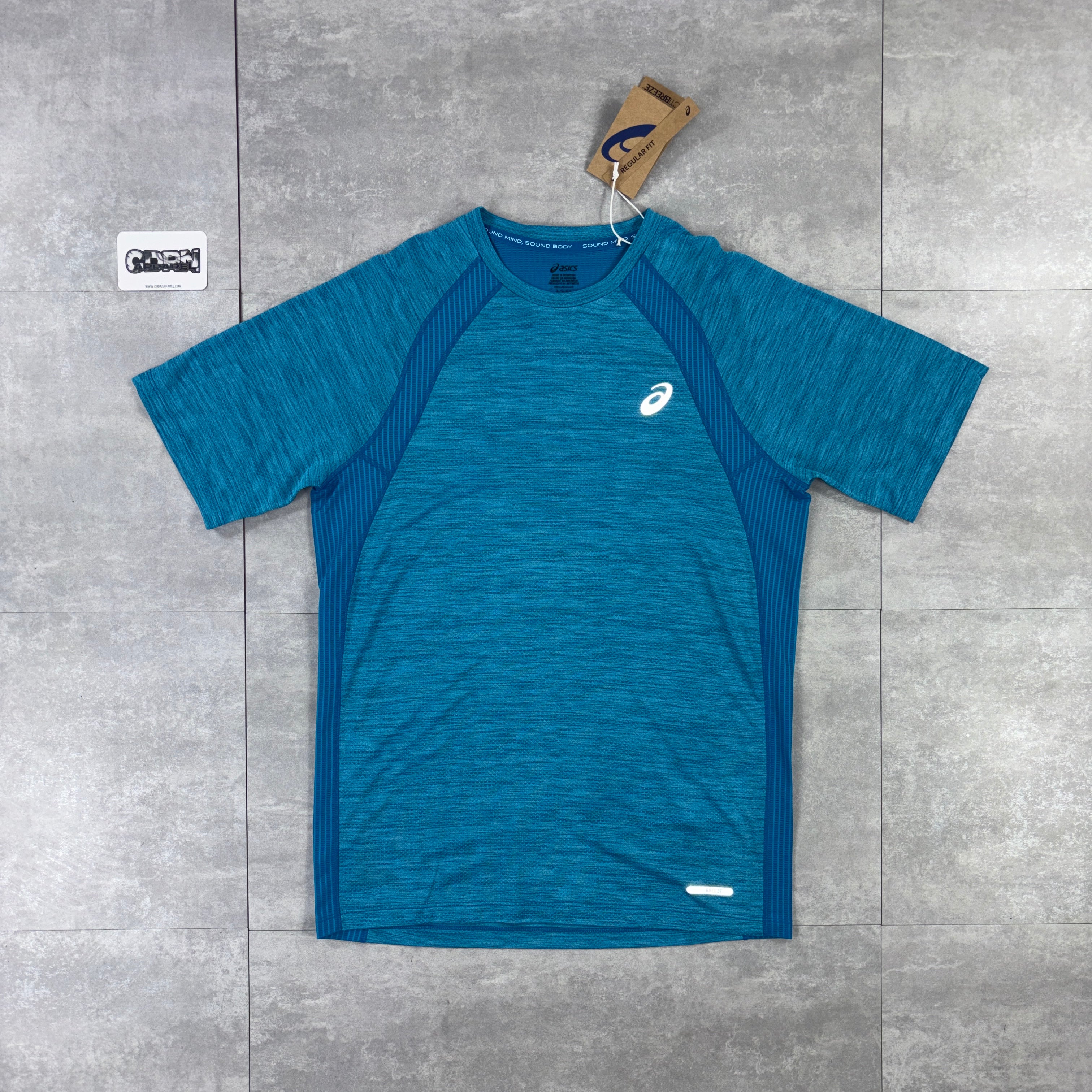 Asics Road Seamless T-Shirt - Aqua
